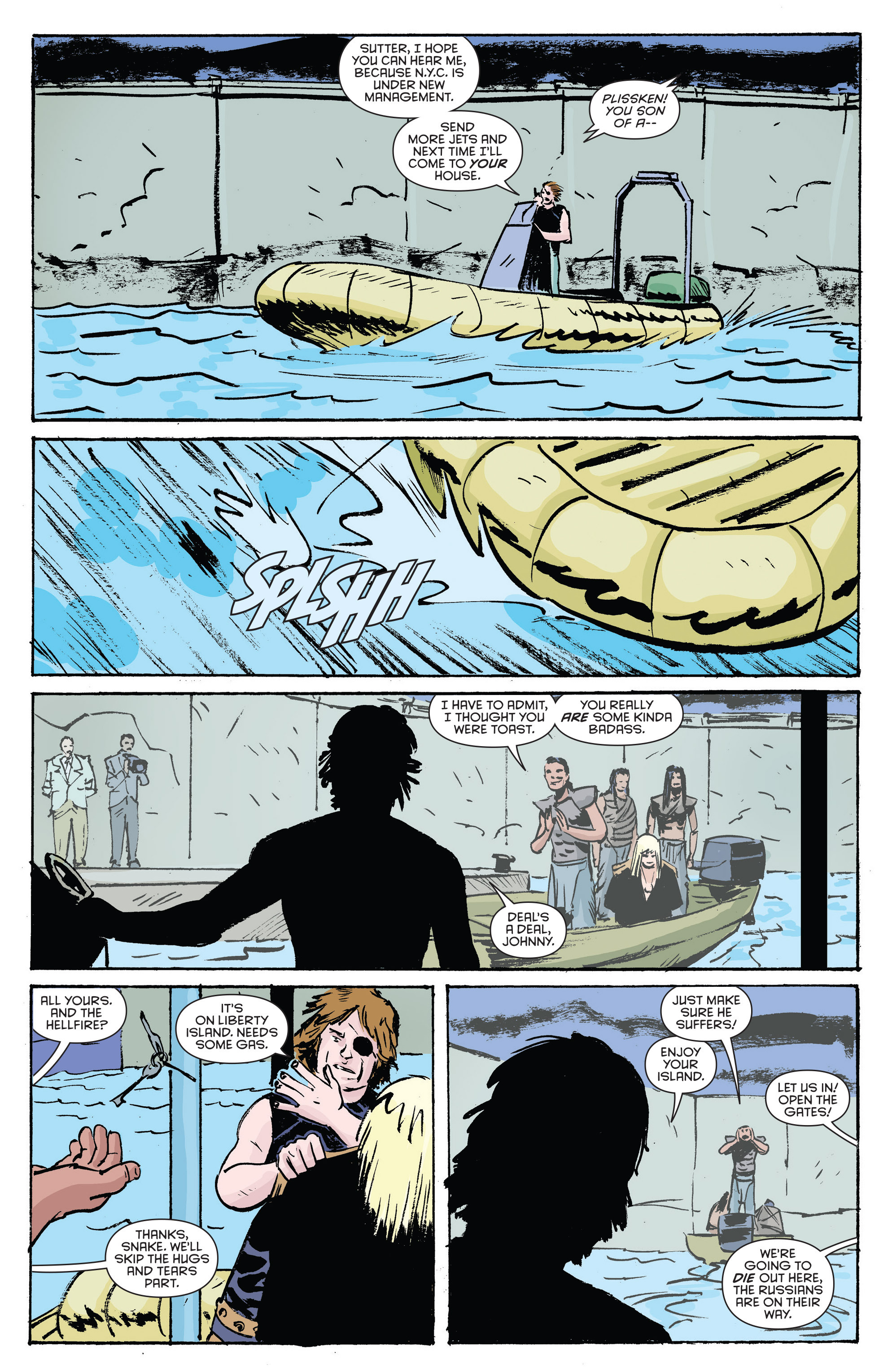 Read online Escape from New York comic -  Issue #12 - 19