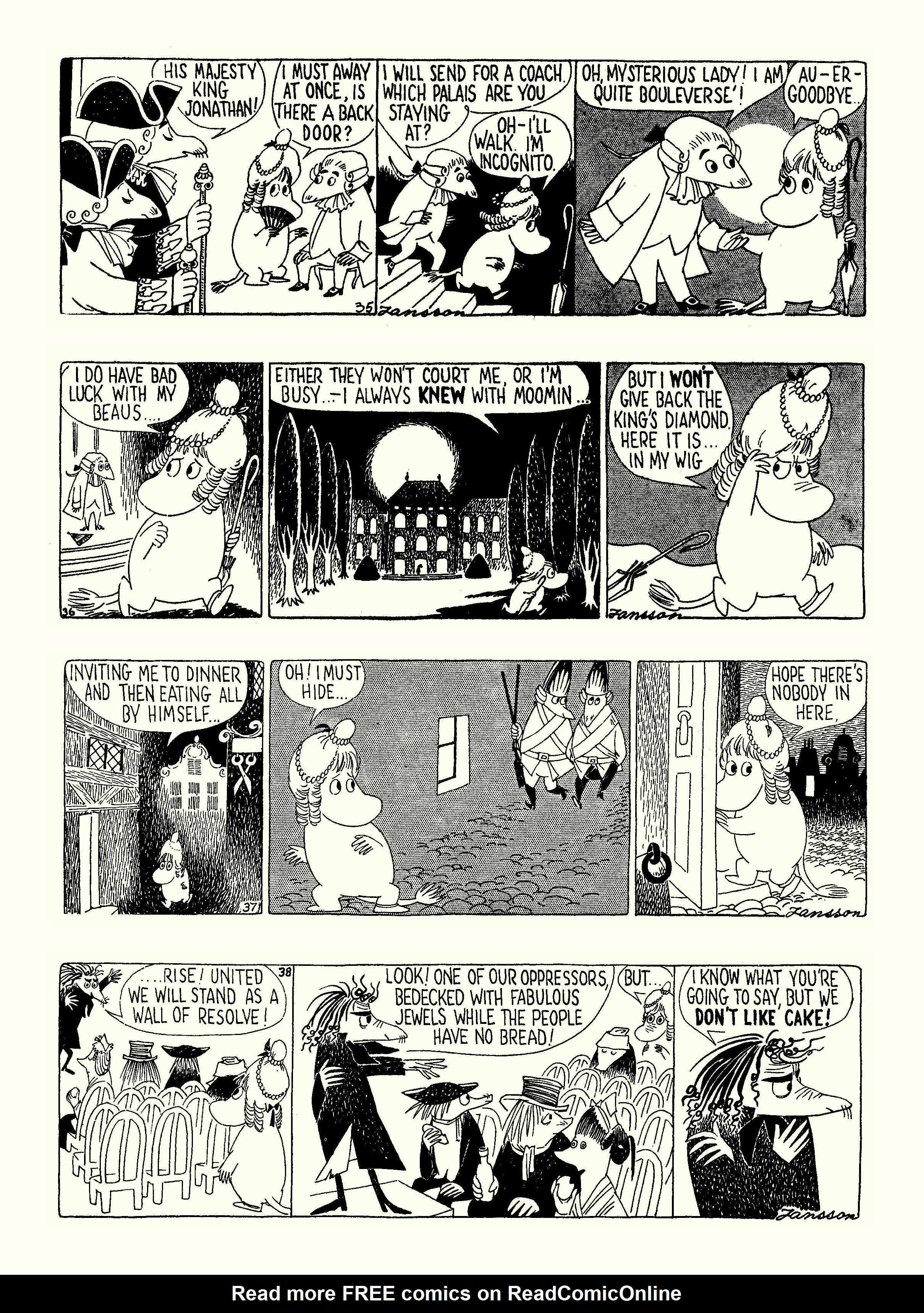 Read online Moomin: The Complete Tove Jansson Comic Strip comic -  Issue # TPB 4 - 32