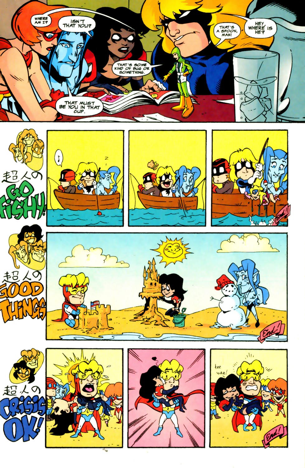 Read online Young Heroes in Love comic -  Issue #14 - 5