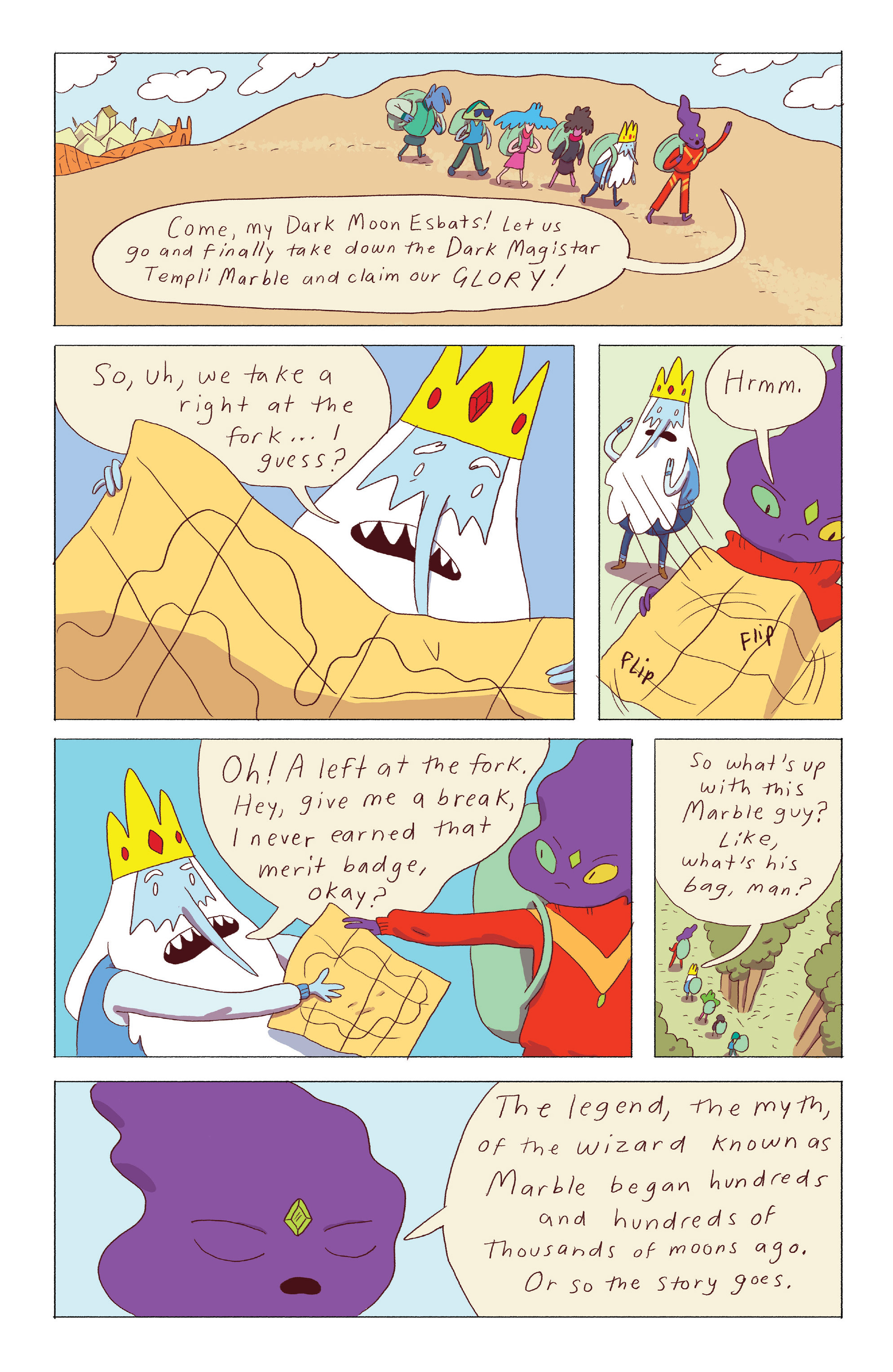 Read online Adventure Time: Ice King comic -  Issue #4 - 21