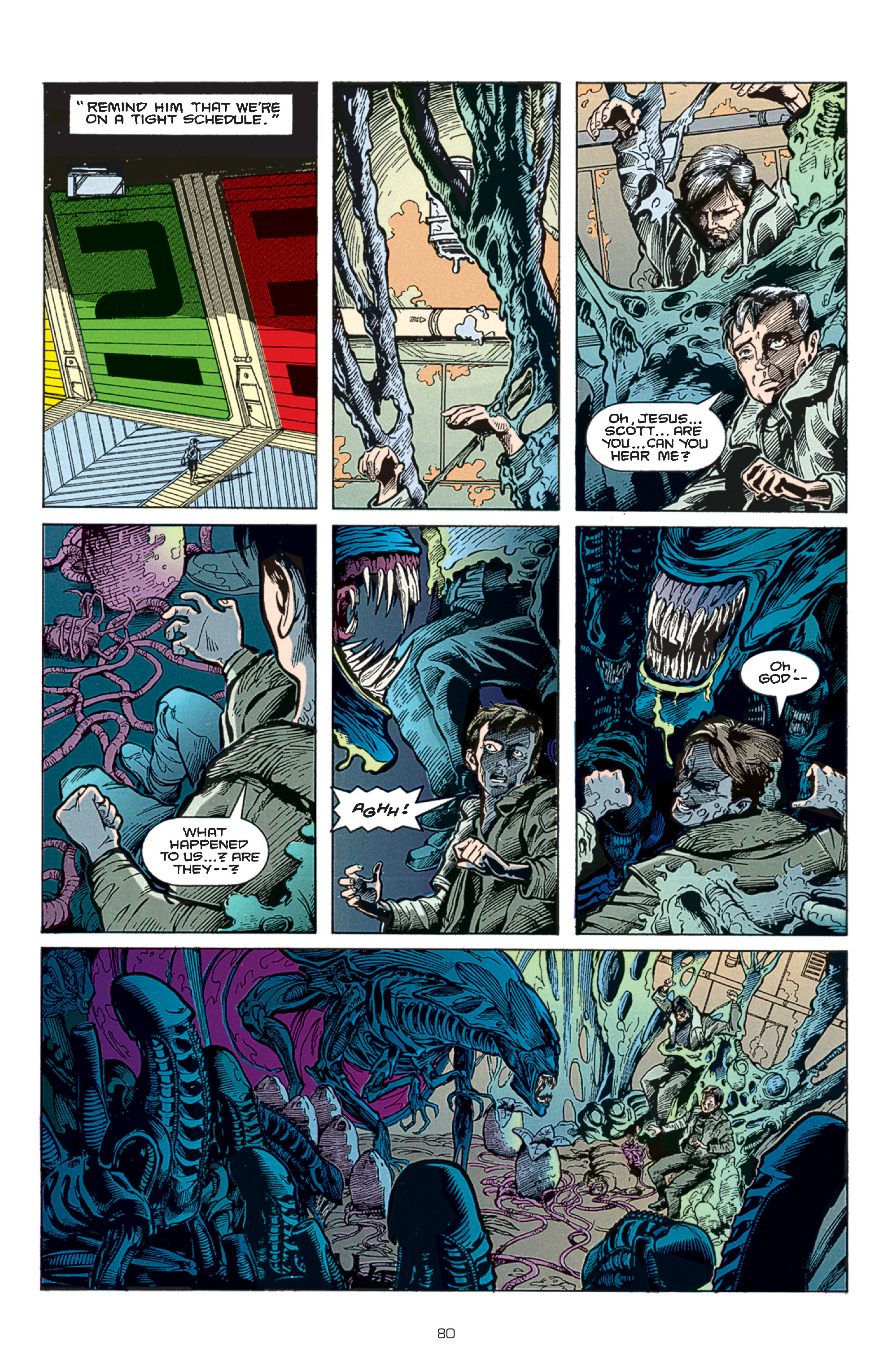 Read online Aliens vs. Predator: The Essential Comics comic -  Issue # TPB 1 (Part 1) - 82