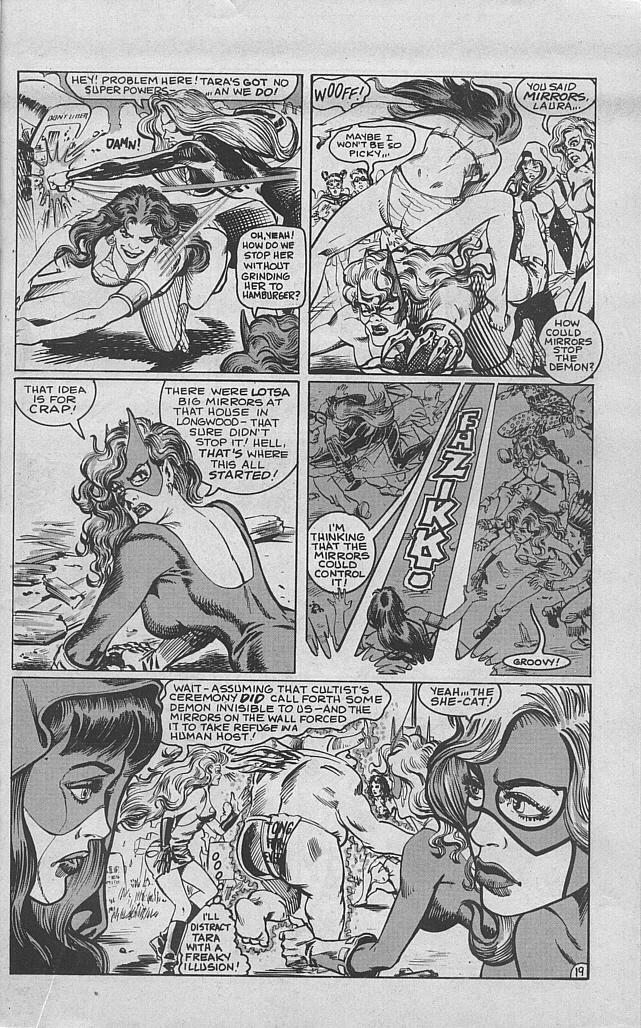 Read online Femforce Night of the Demon comic -  Issue # Full - 21