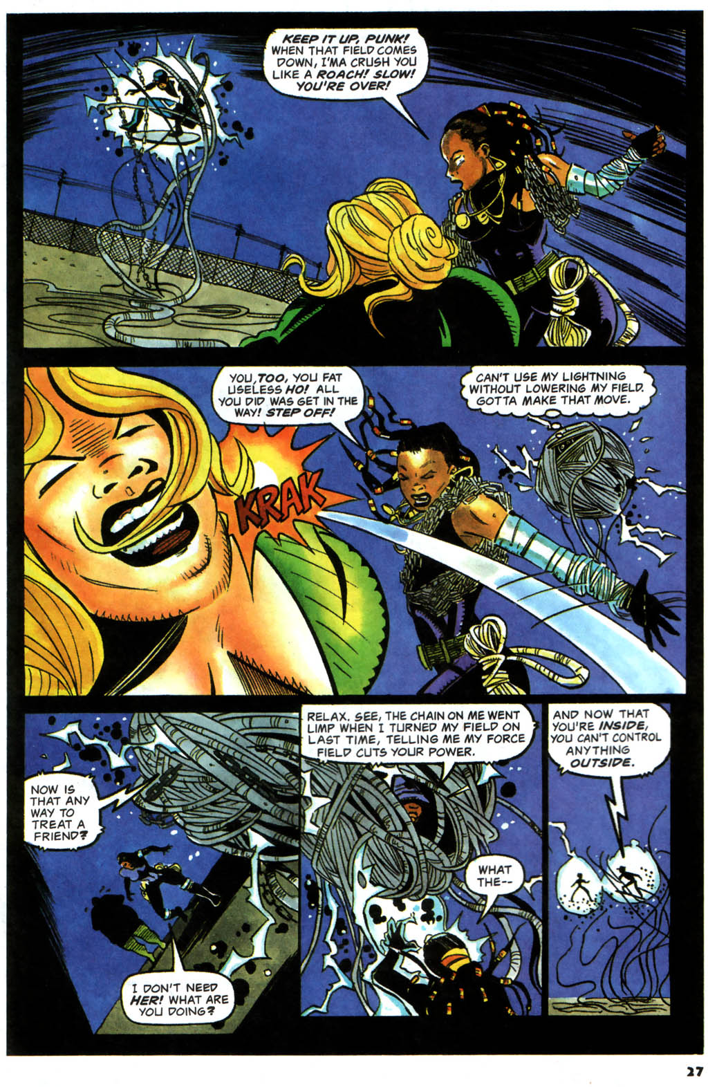 Read online Static comic -  Issue #11 - 21