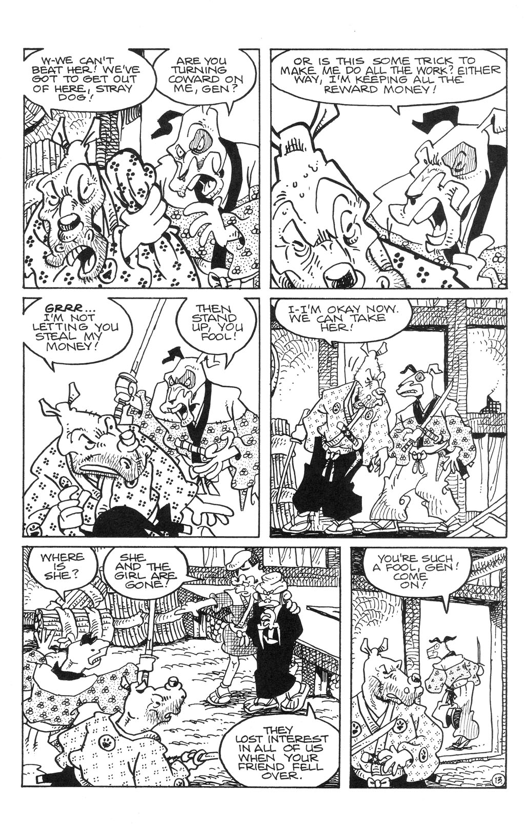 Usagi Yojimbo (1996) Issue #98 #98 - English 15