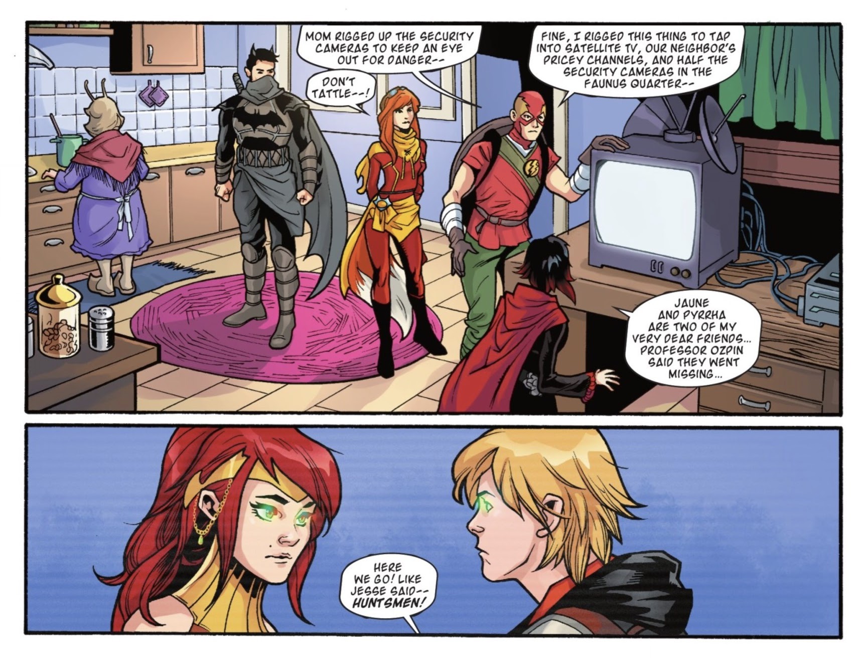 Read online RWBY/Justice League comic -  Issue #5 - 18