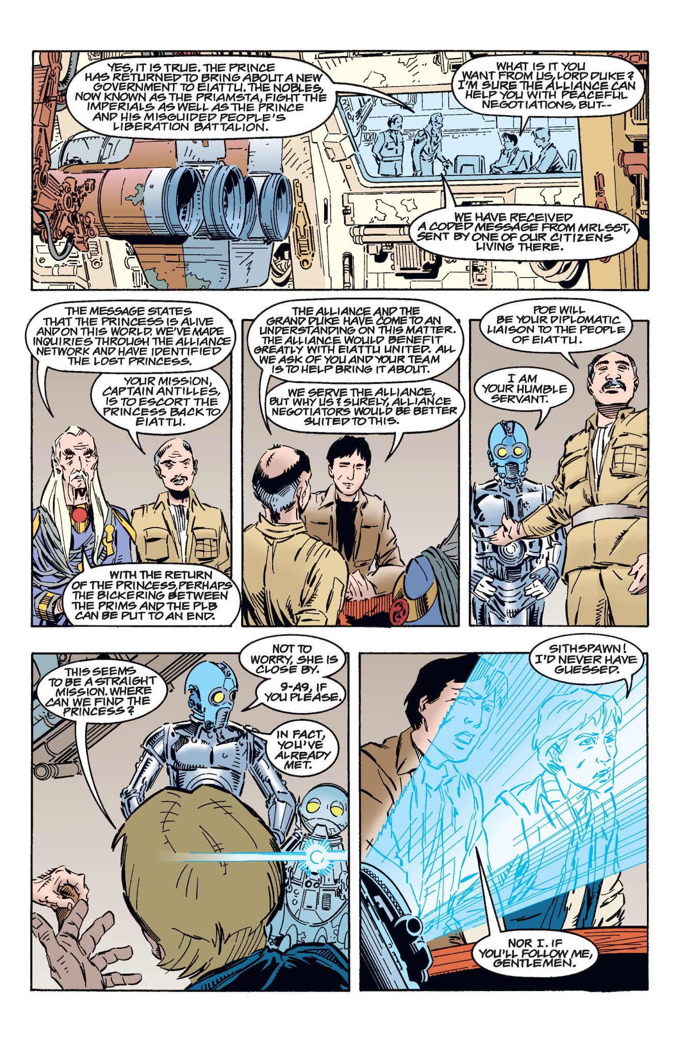 Read online Star Wars Legends: The New Republic - Epic Collection comic -  Issue # TPB 2 (Part 5) - 42