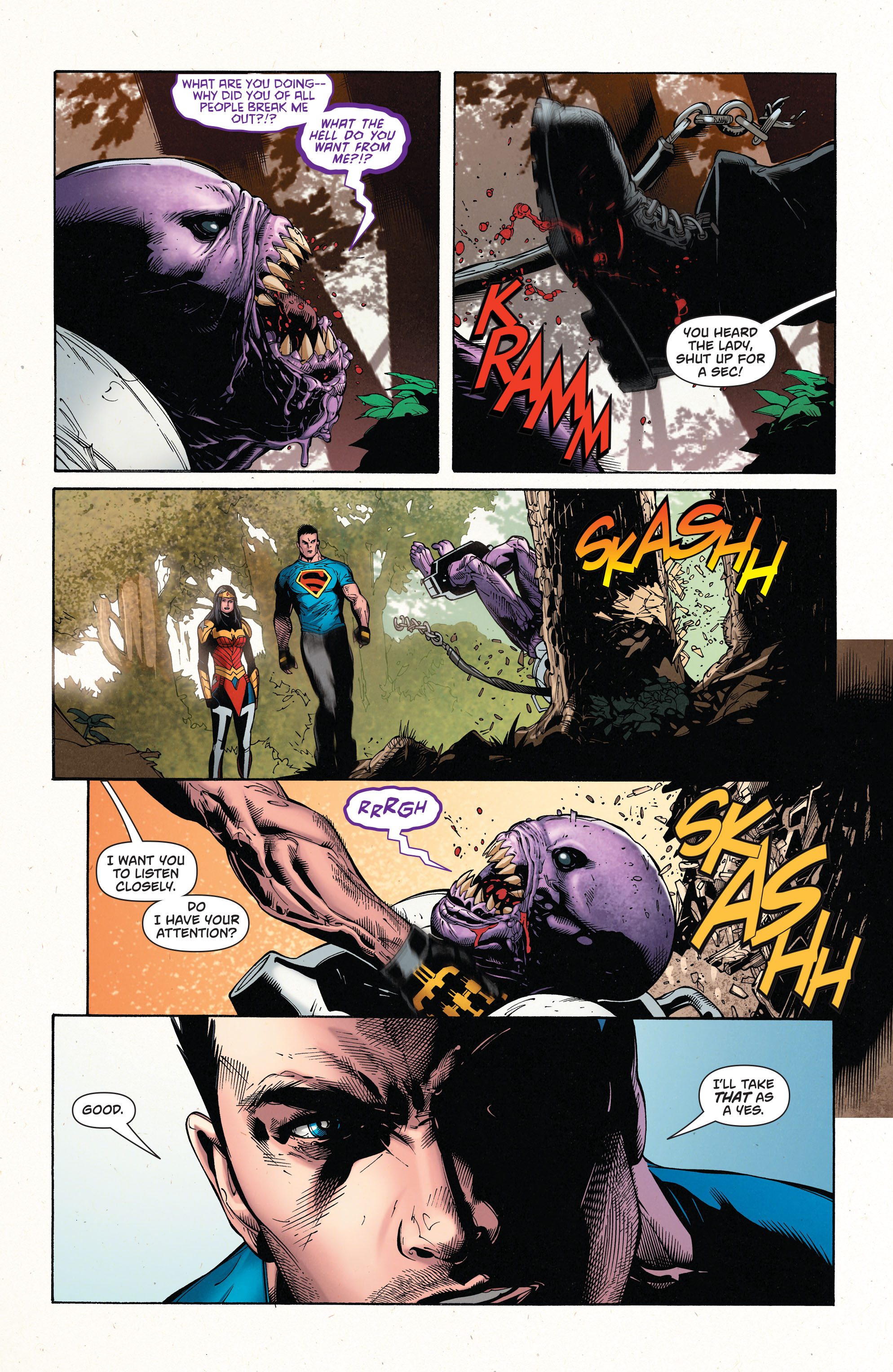 Read online Superman/Wonder Woman comic -  Issue #22 - 23