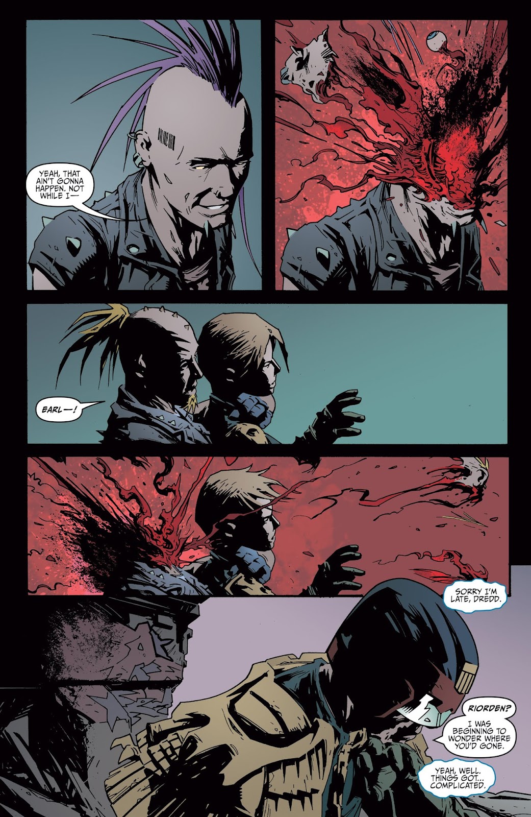 Judge Dredd: Year One issue 4 - Page 14