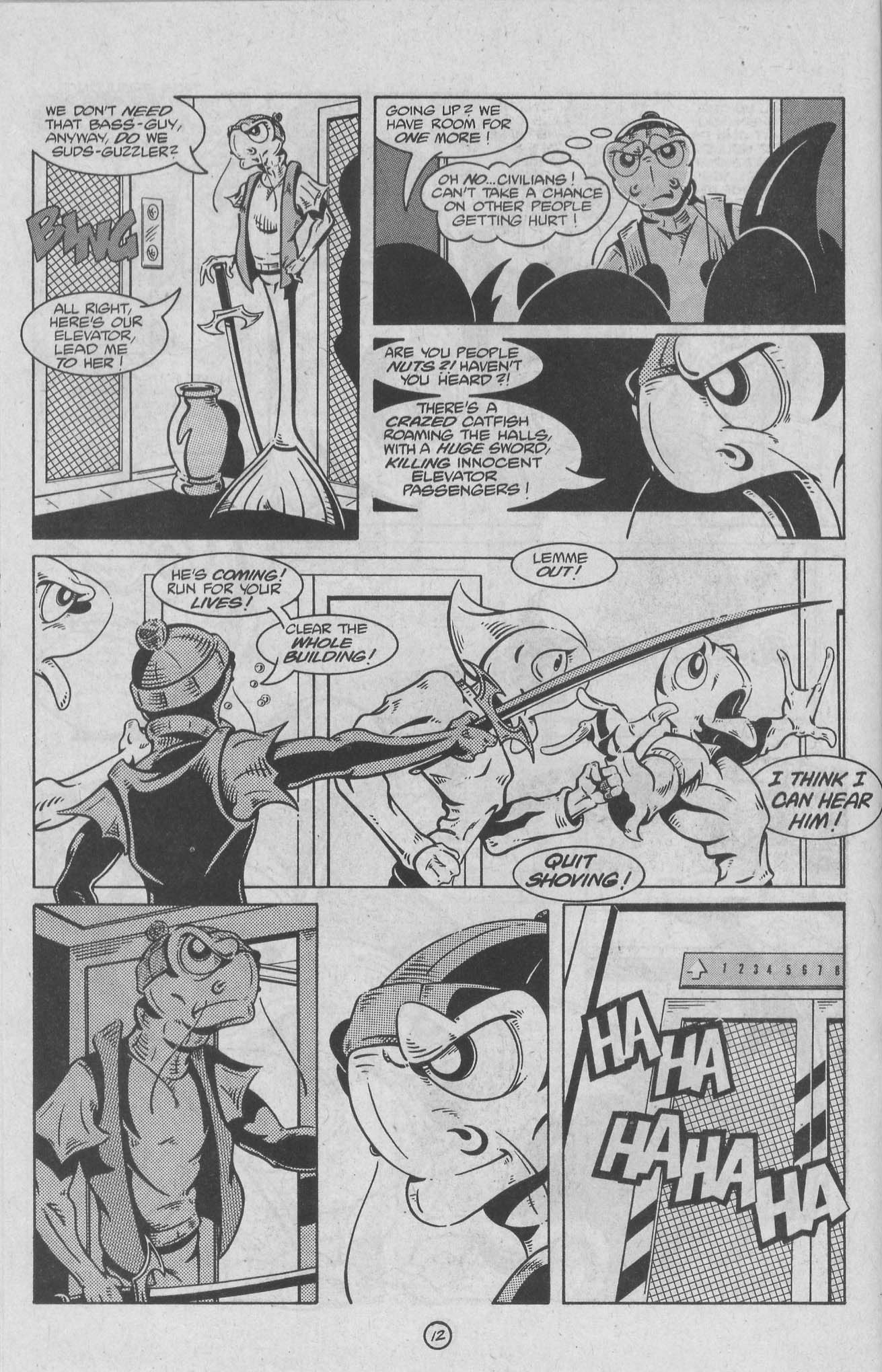 Read online The Fish Police comic -  Issue #19 - 14