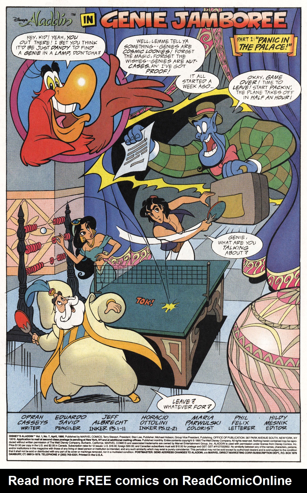 Read online Disney's Aladdin comic -  Issue #7 - 3