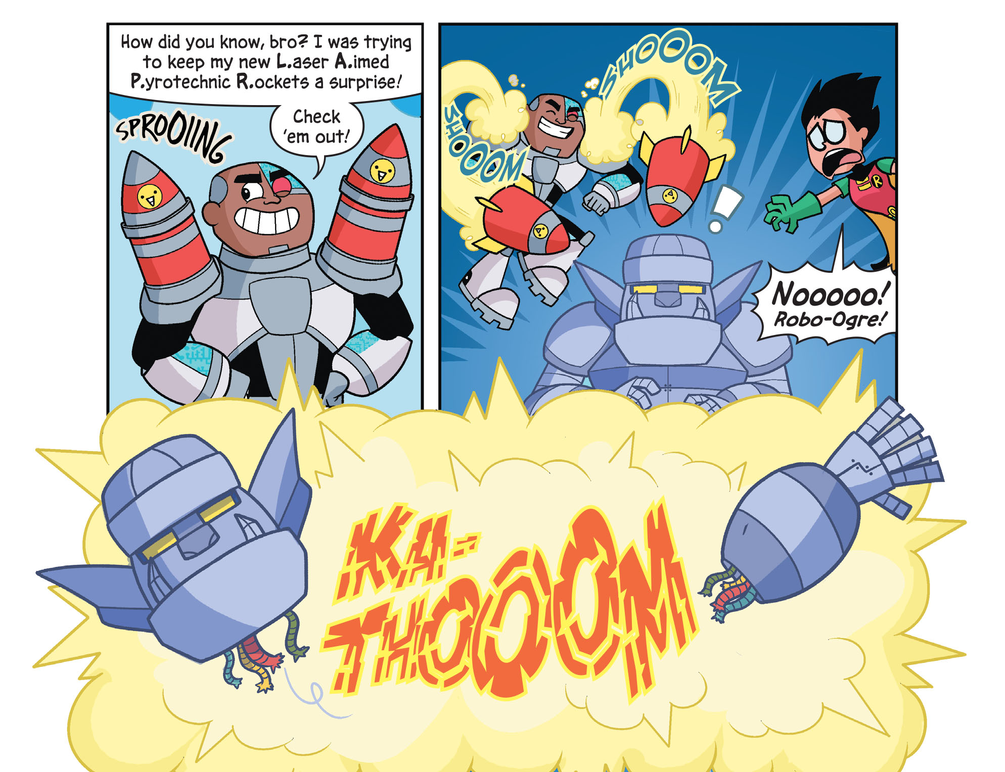 Read online Teen Titans Go! Roll With It! comic -  Issue #4 - 15