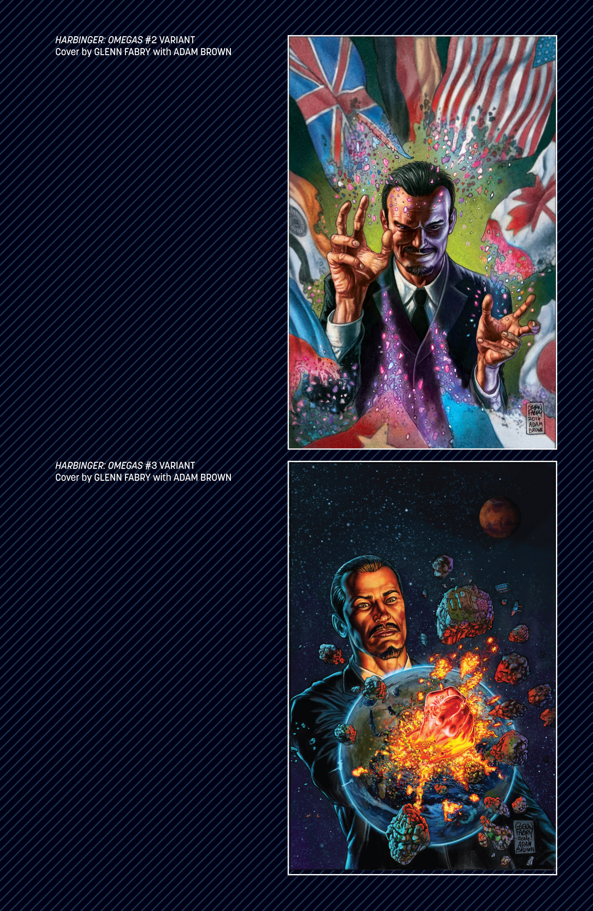 Read online Harbinger: Omegas comic -  Issue # TPB - 93