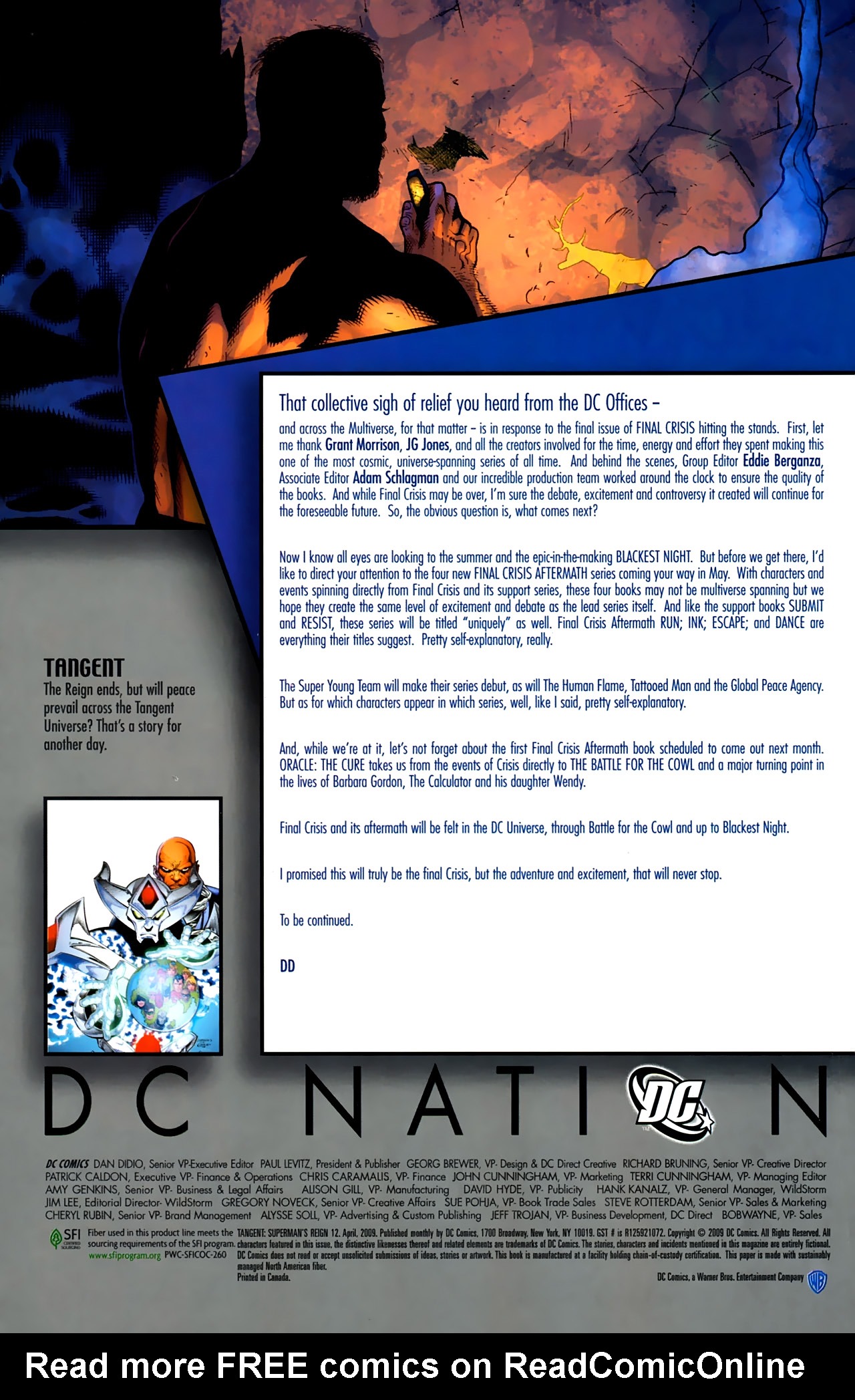 Read online Tangent: Superman's Reign comic -  Issue #12 - 24