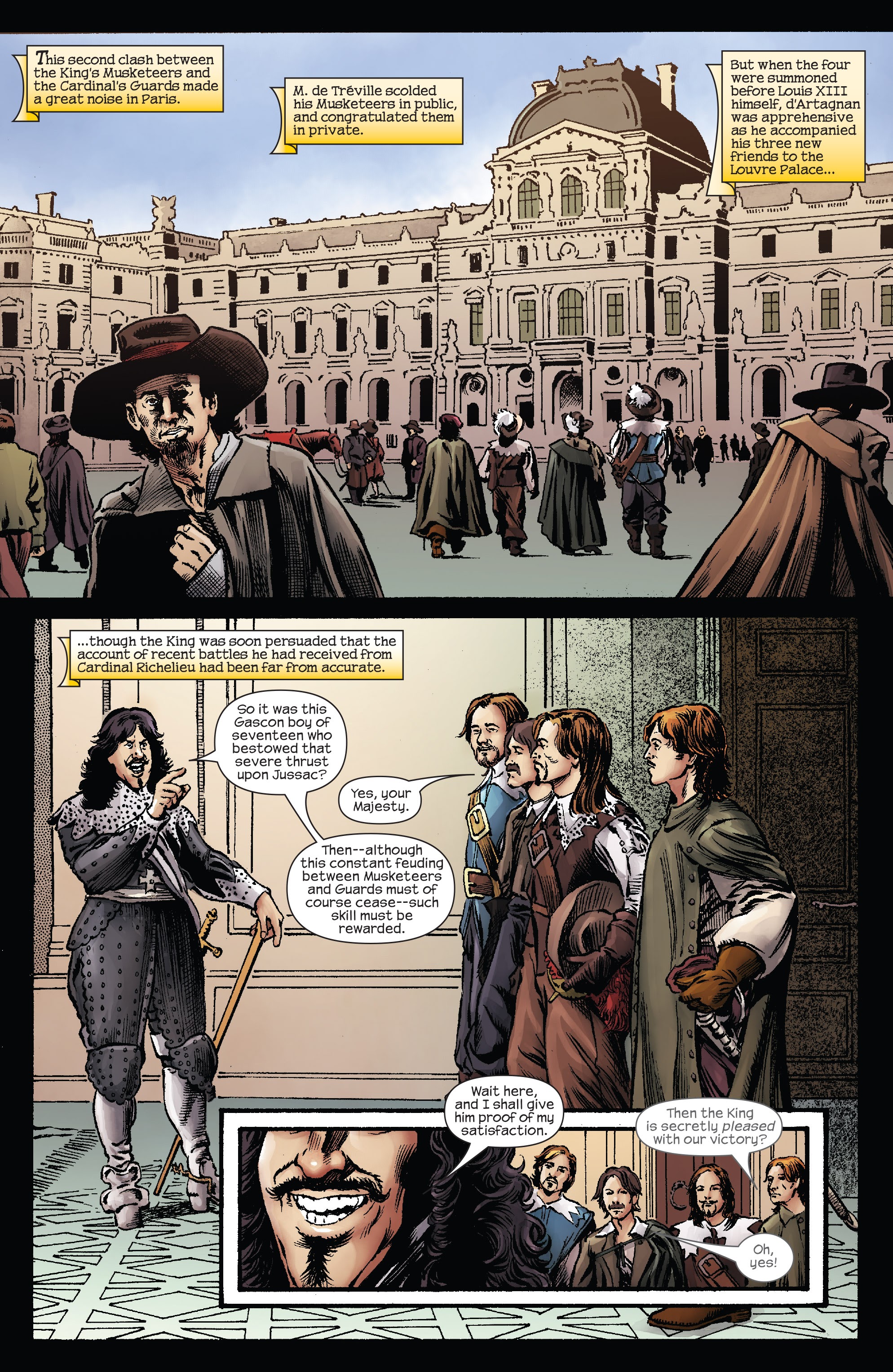 Read online Marvel Illustrated: The Three Musketeers comic -  Issue #2 - 3