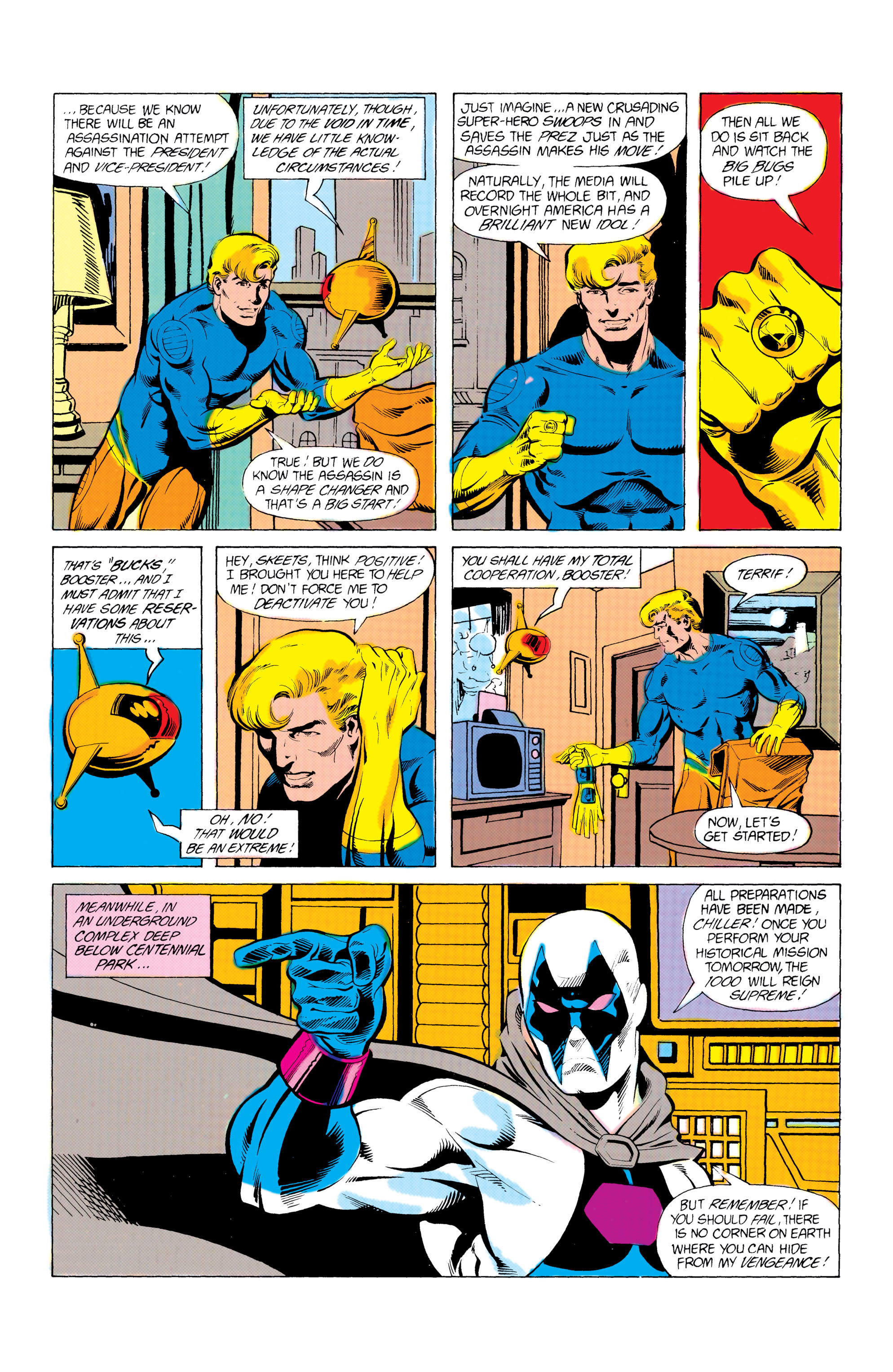 Read online Booster Gold (1986) comic -  Issue #8 - 9