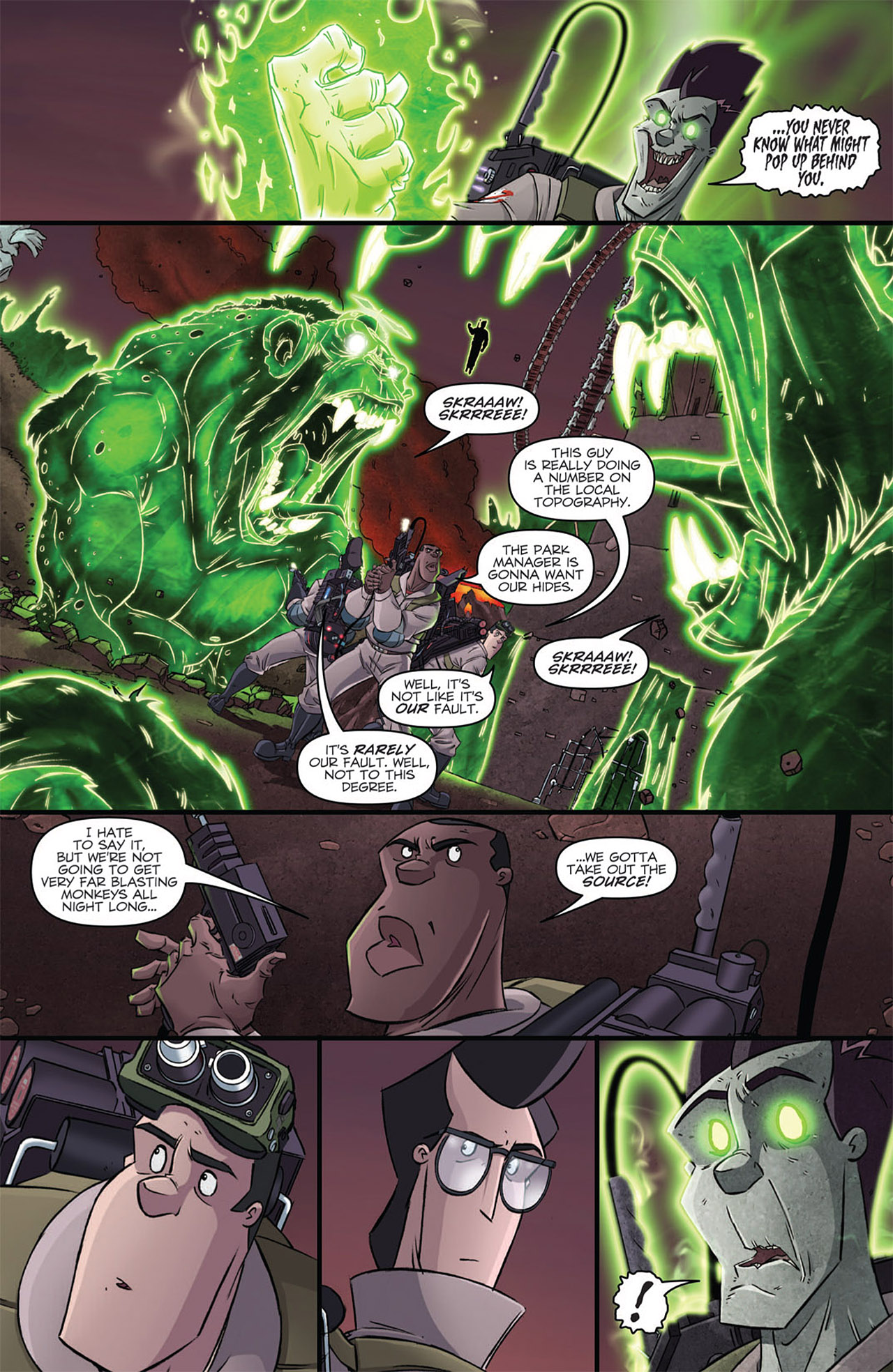 Read online Ghostbusters (2011) comic -  Issue #7 - 15