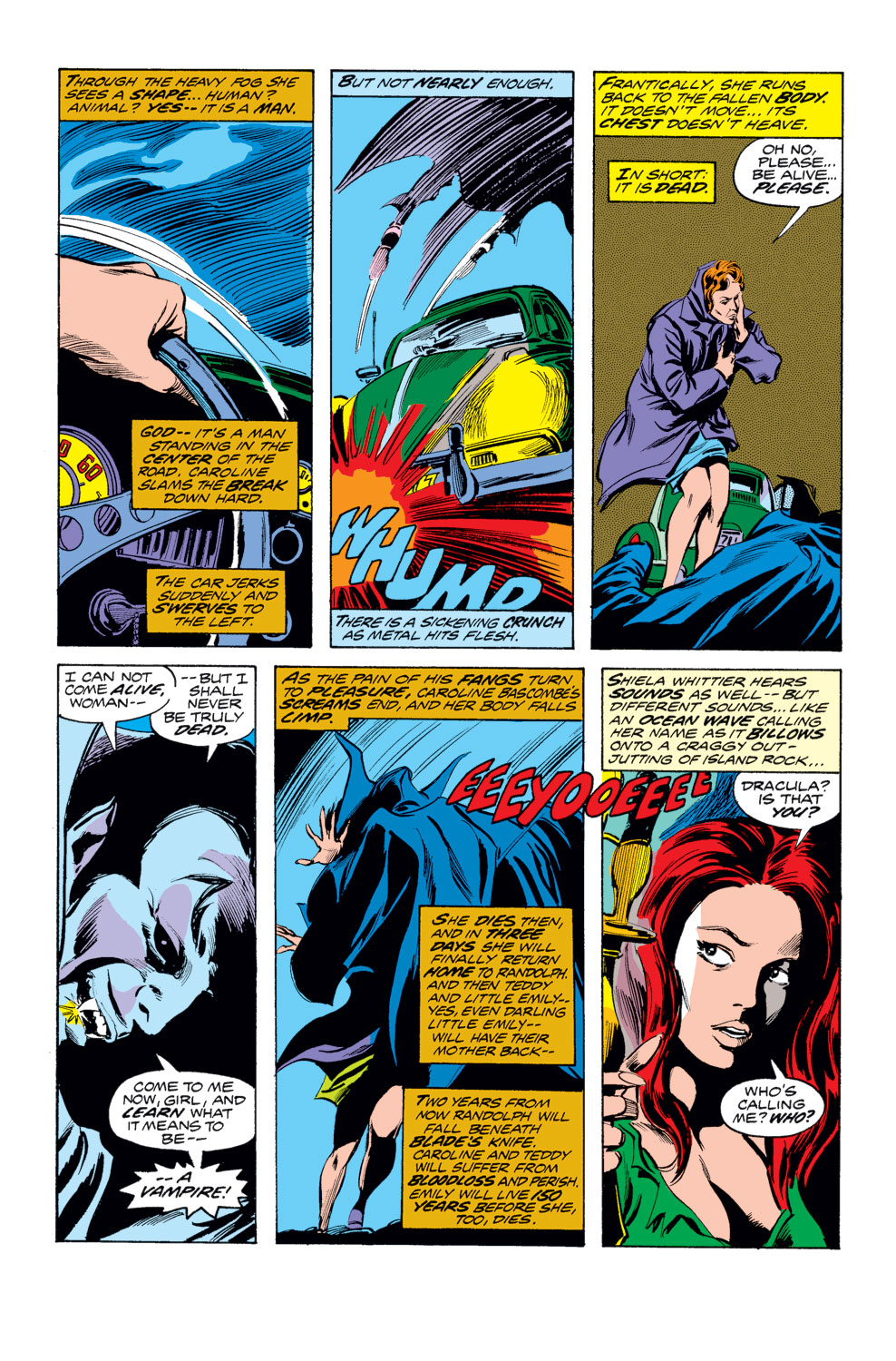 Read online Tomb of Dracula (1972) comic -  Issue #23 - 13