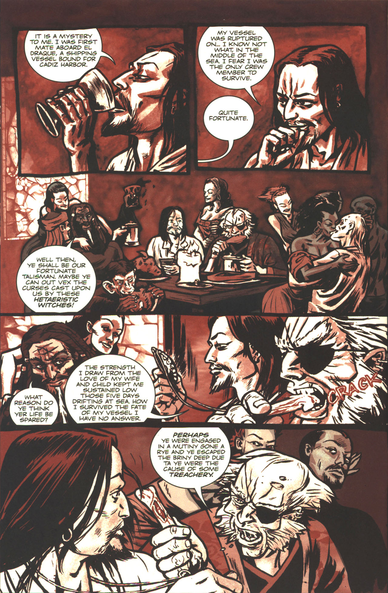 Read online Sea of Red comic -  Issue #1 - 12