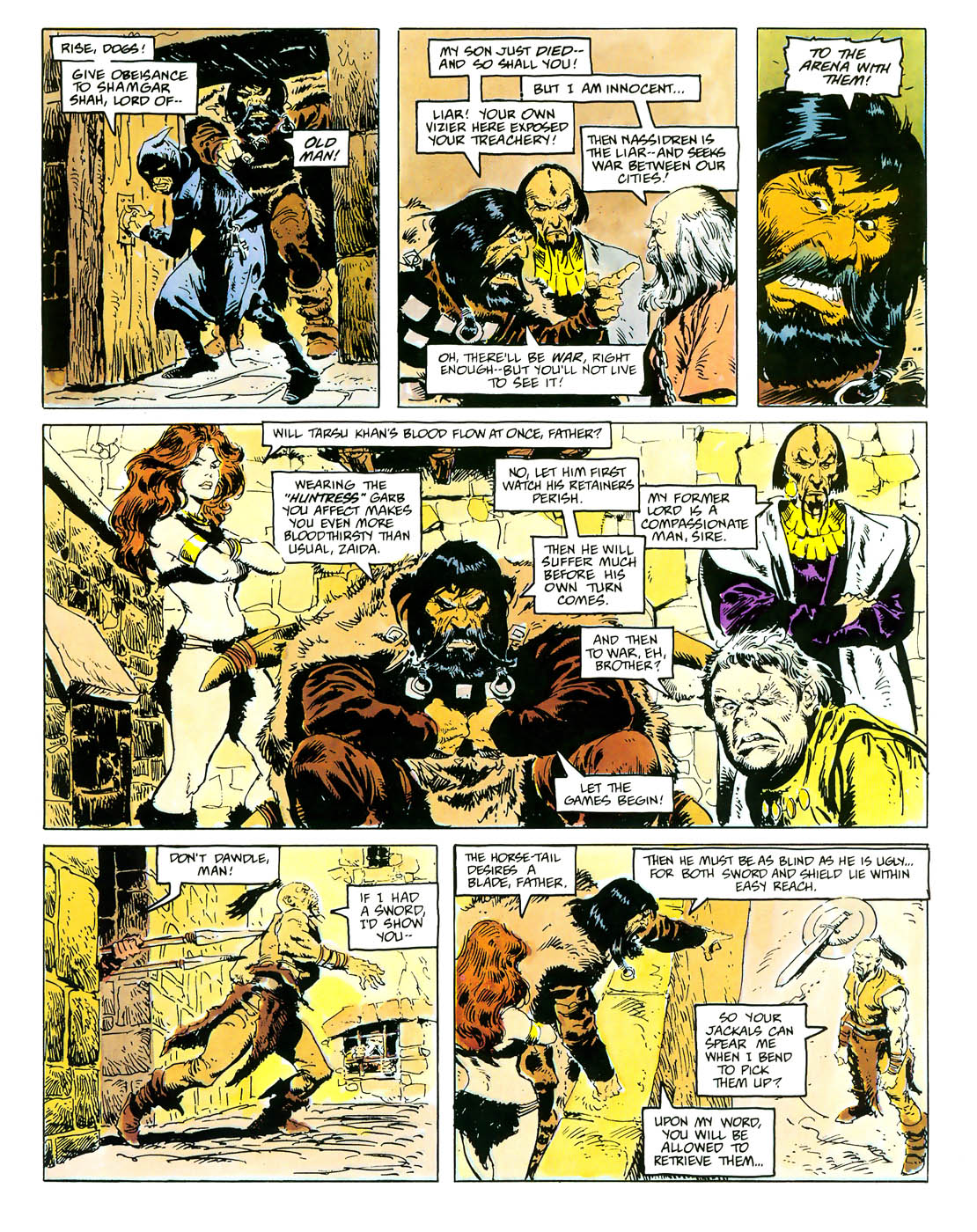 Read online Marvel Graphic Novel comic -  Issue #69 - Conan - The Rogue - 30