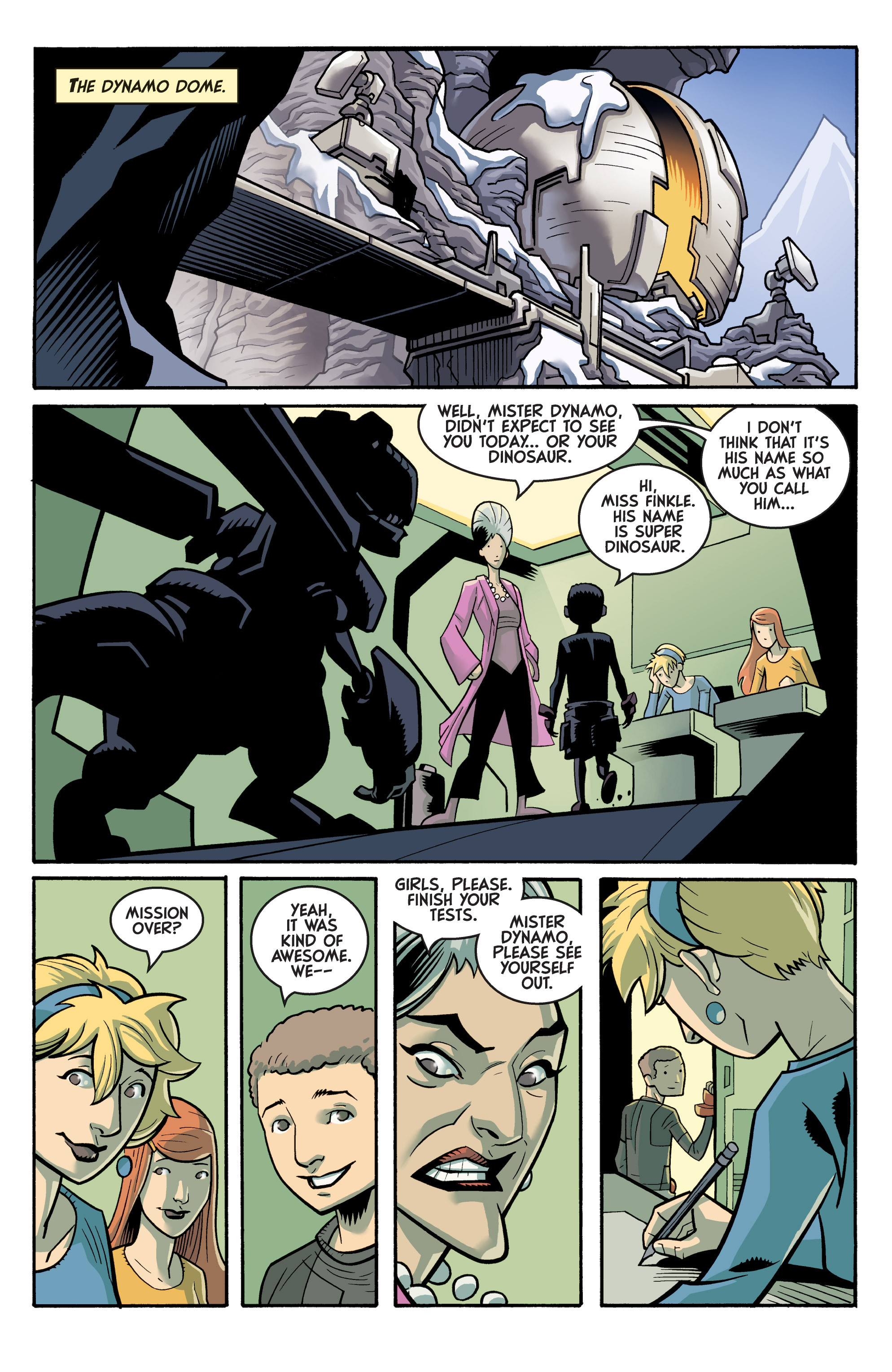 Read online Super Dinosaur (2011) comic -  Issue #17 - 17