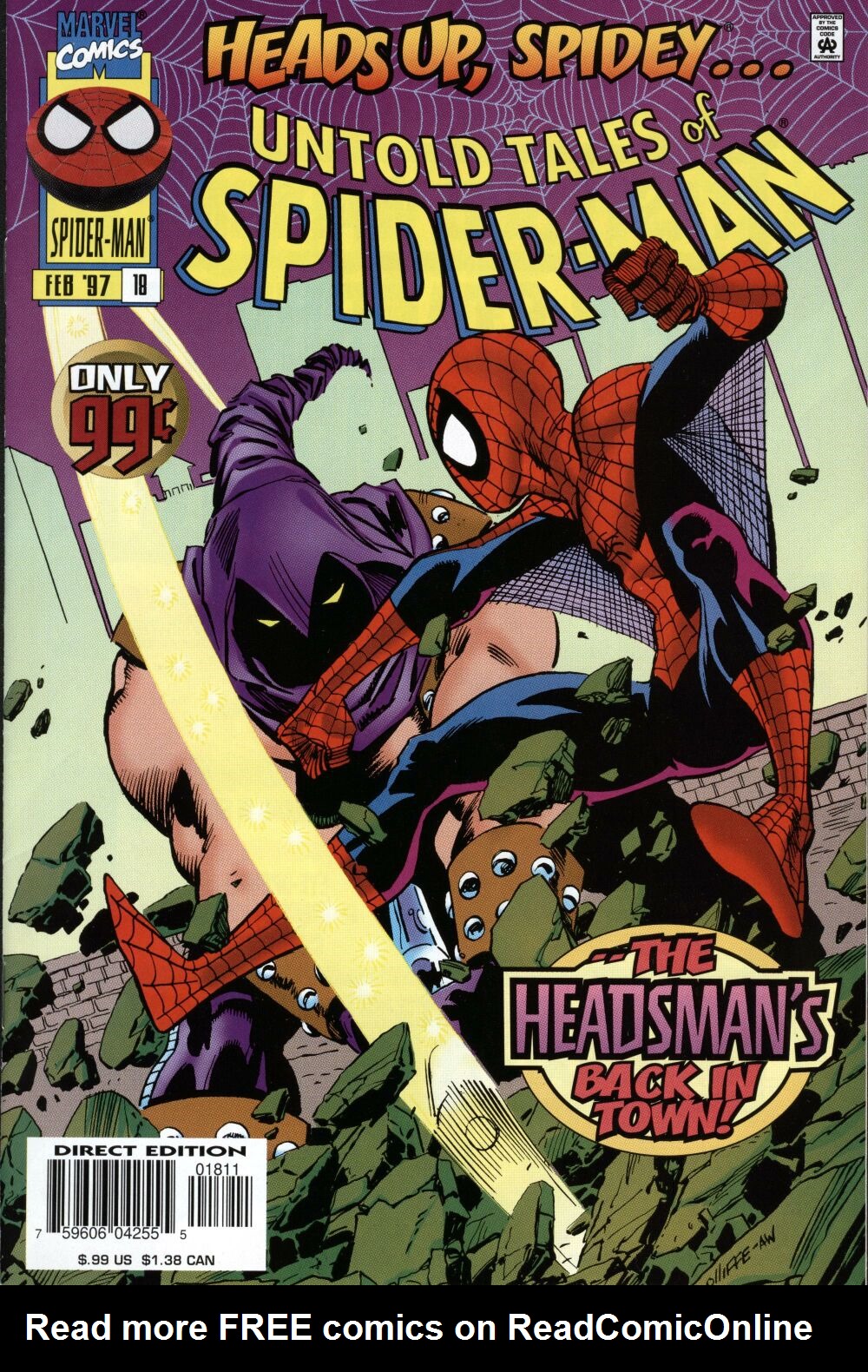 Read online Untold Tales of Spider-Man comic -  Issue #18 - 1