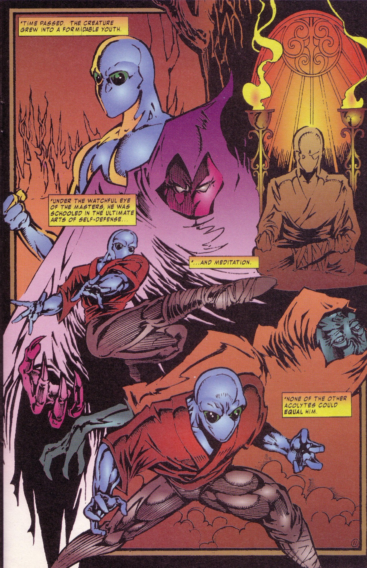 Read online Zen Intergalactic Ninja Color comic -  Issue #0 - 15