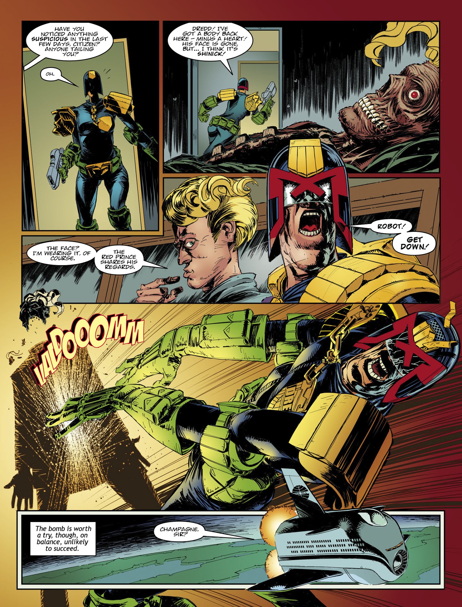 Read online Judge Dredd Megazine (Vol. 5) comic -  Issue #404 - 12