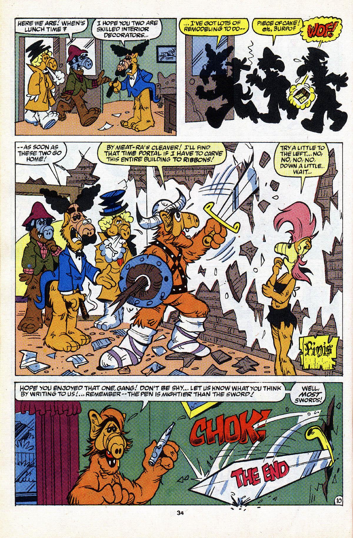 Read online ALF Holiday Special comic -  Issue #2 - 35