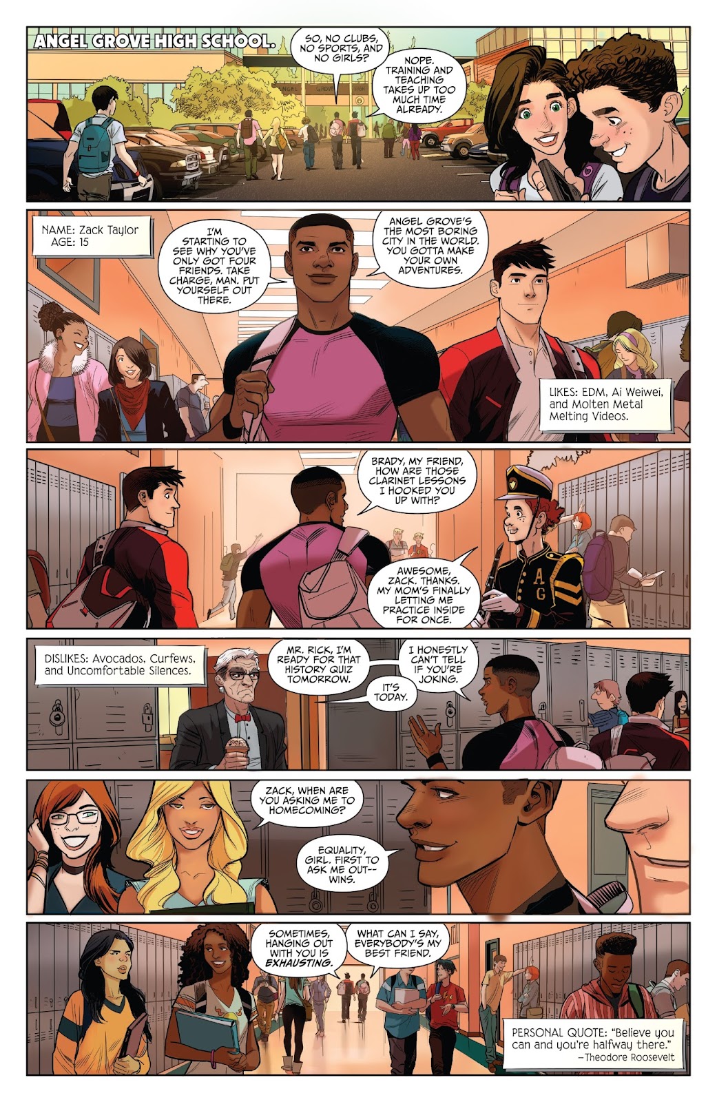 Saban's Go Go Power Rangers issue 1 - Page 8