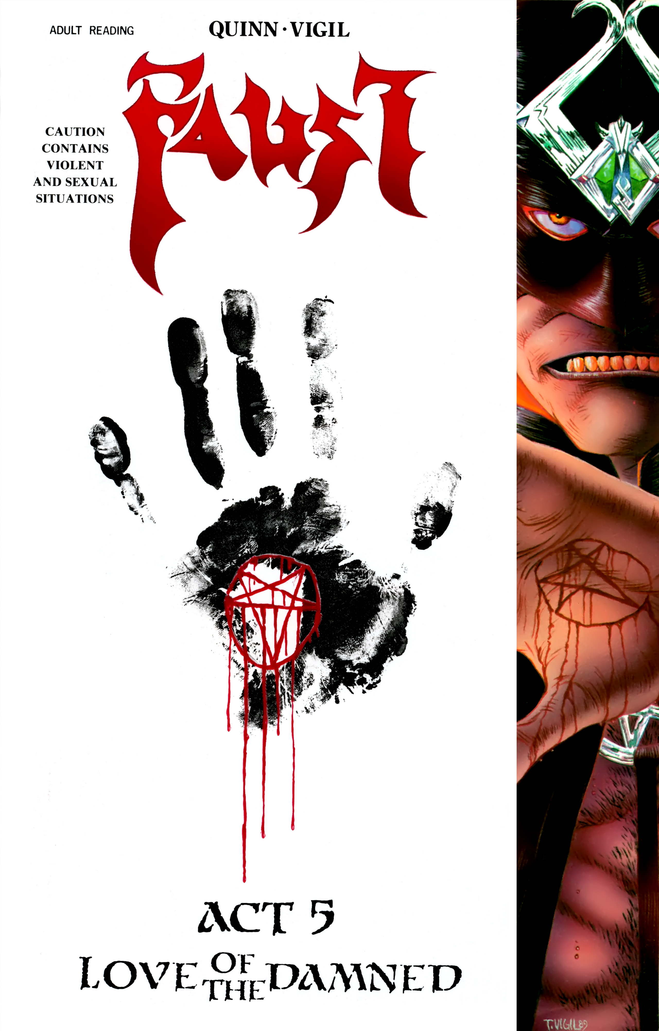 Read online Faust comic -  Issue #5 - 1