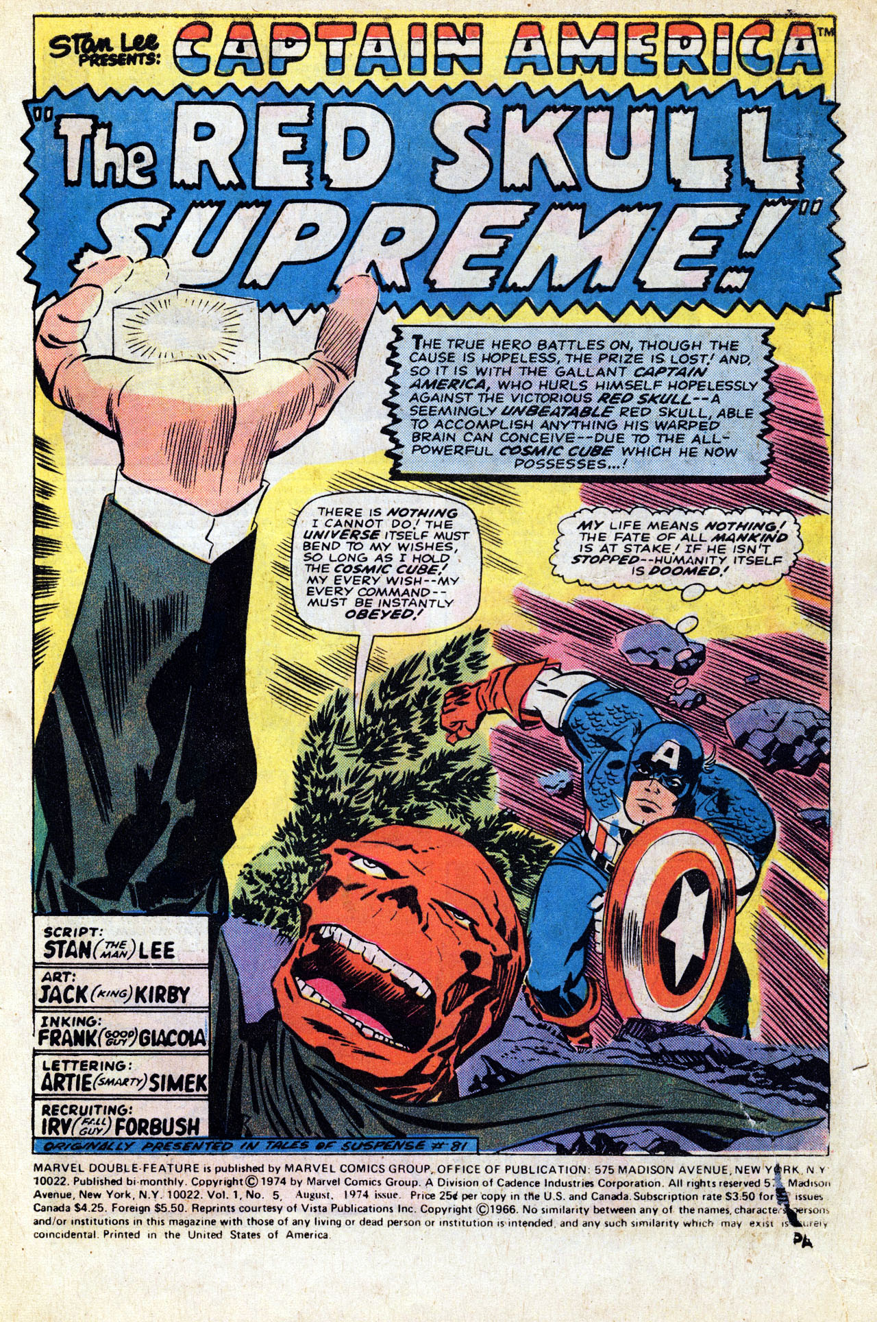 Read online Marvel Double Feature comic -  Issue #5 - 3