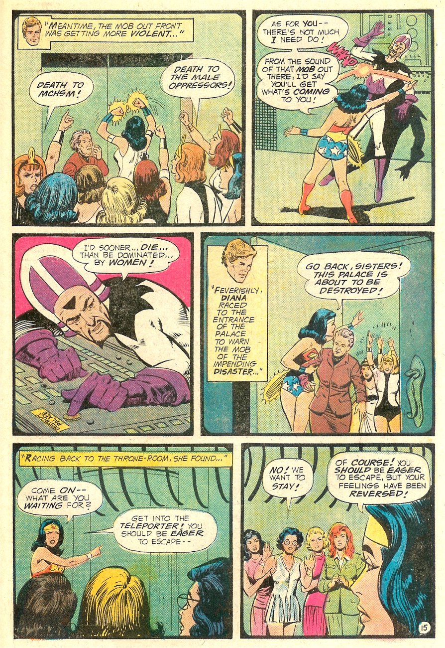 Read online Wonder Woman (1942) comic -  Issue #219 - 16