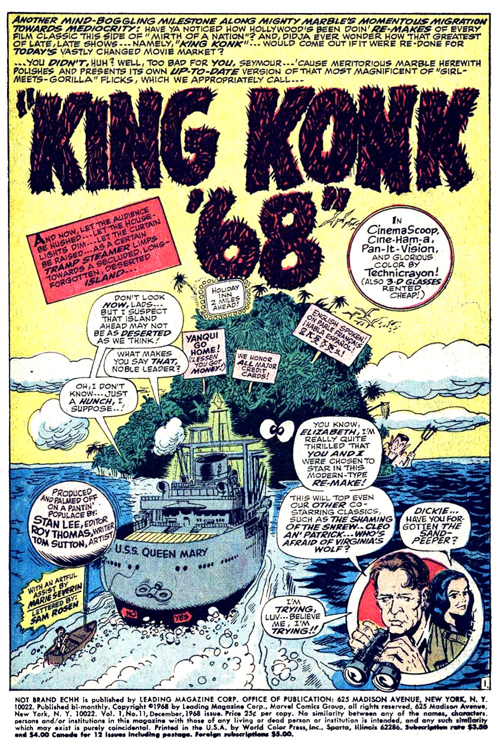 Read online Not Brand Echh comic -  Issue #11 - 3
