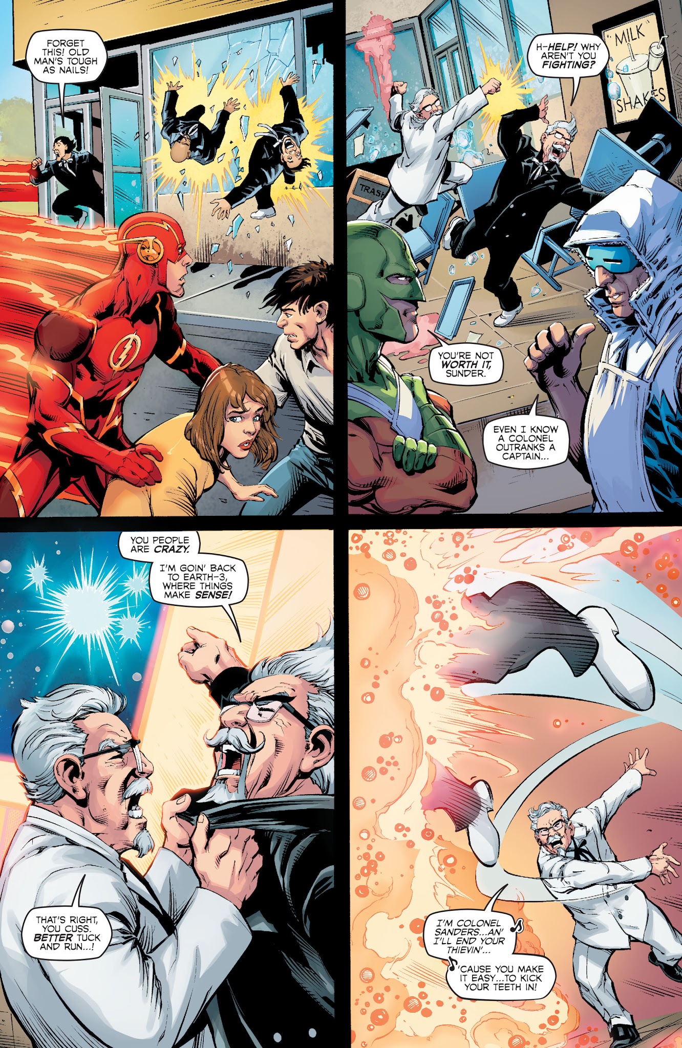 Read online KFC: The Colonel of Two Worlds comic -  Issue # Full - 16