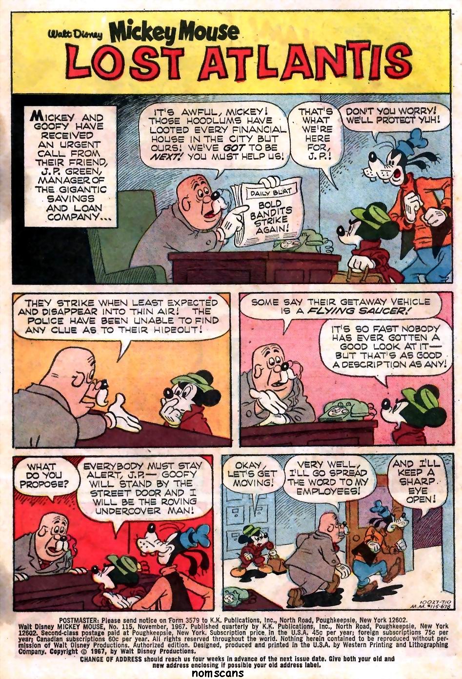 Read online Walt Disney's Mickey Mouse comic -  Issue #115 - 3