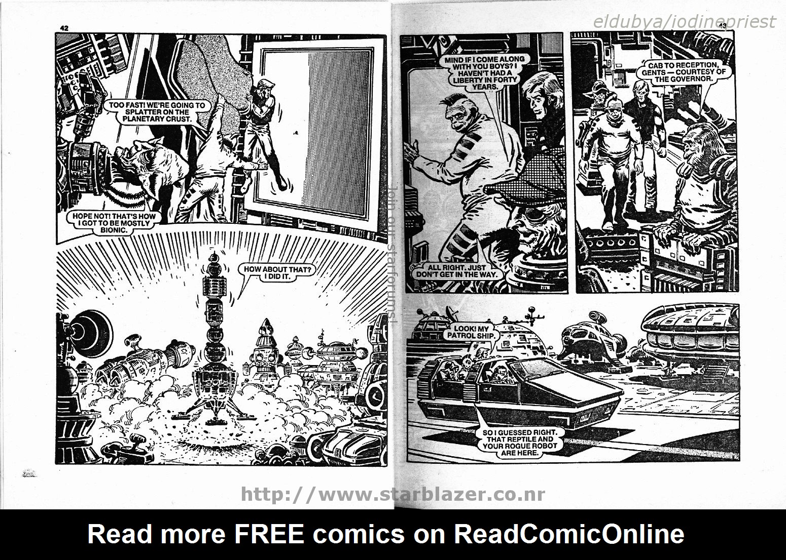 Read online Starblazer comic -  Issue #278 - 23