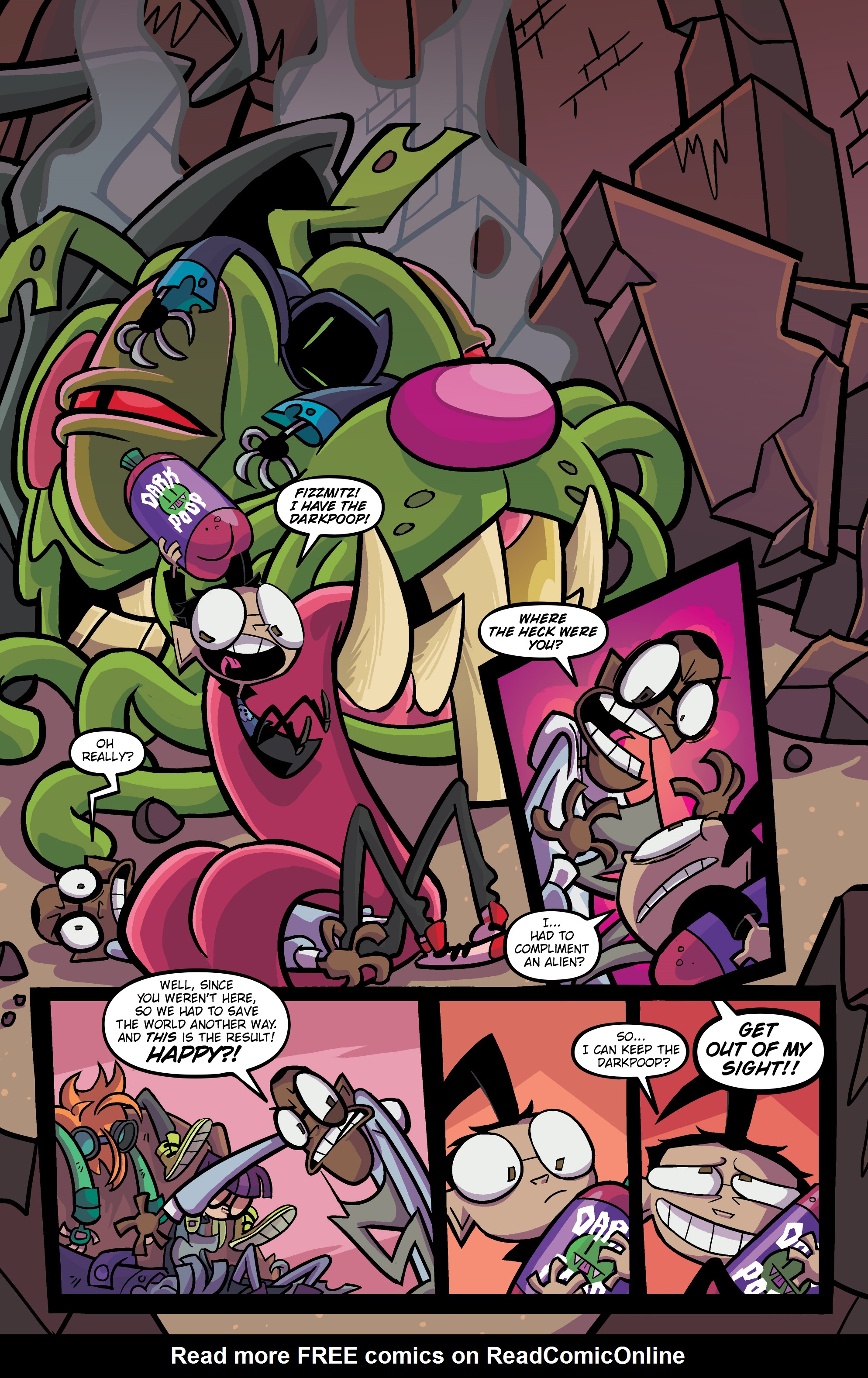Read online Invader Zim comic -  Issue # _TPB 6 - 102