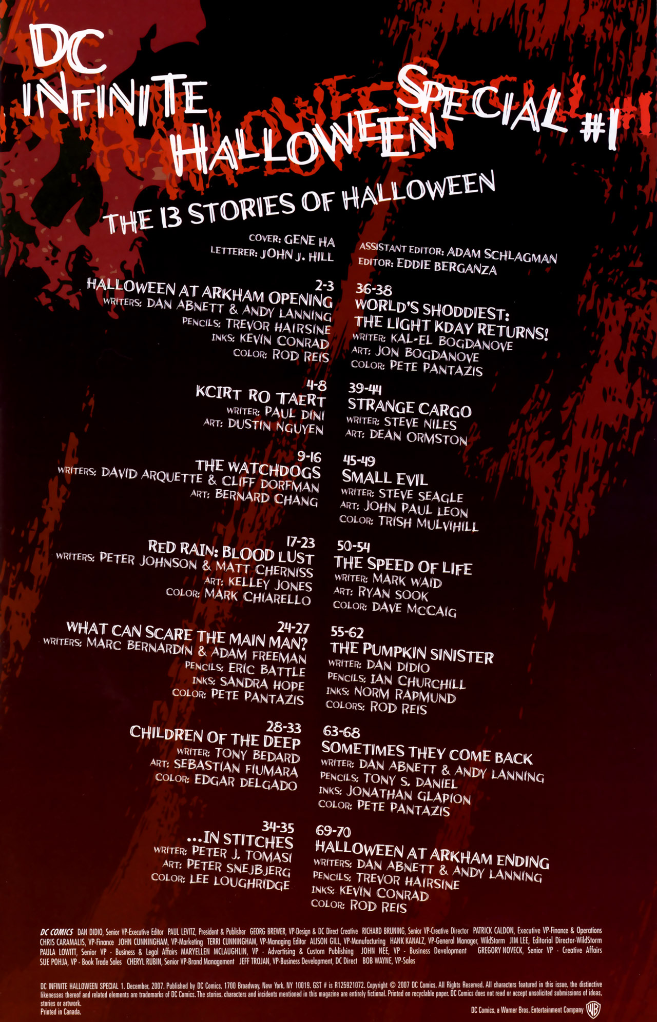 Read online DC Infinite Halloween Special comic -  Issue # Full - 2