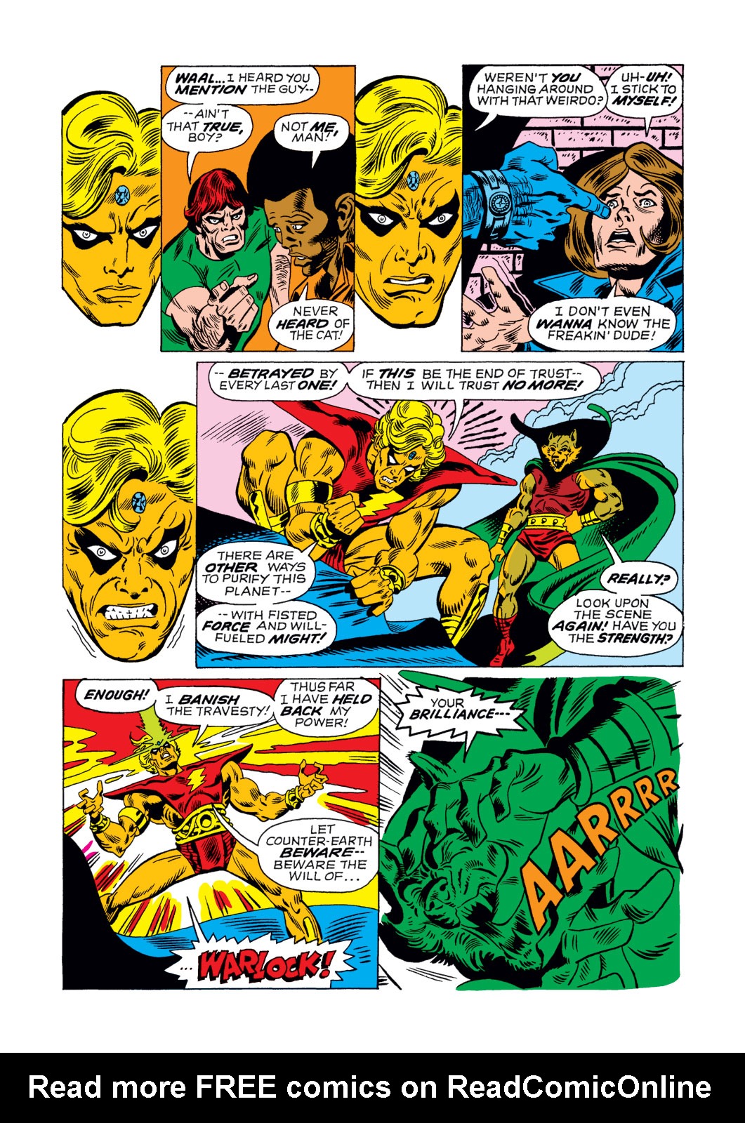 Read online Warlock (1972) comic -  Issue #2 - 11