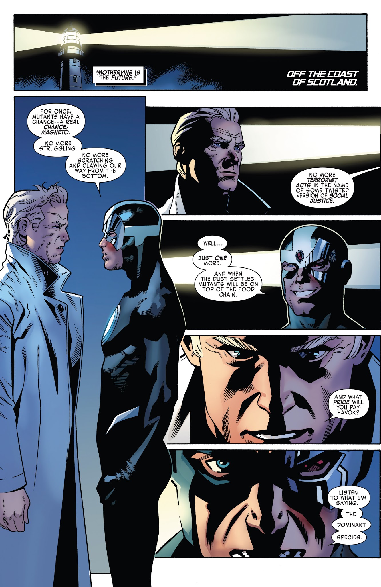 Read online X-Men: Blue comic -  Issue #25 - 5
