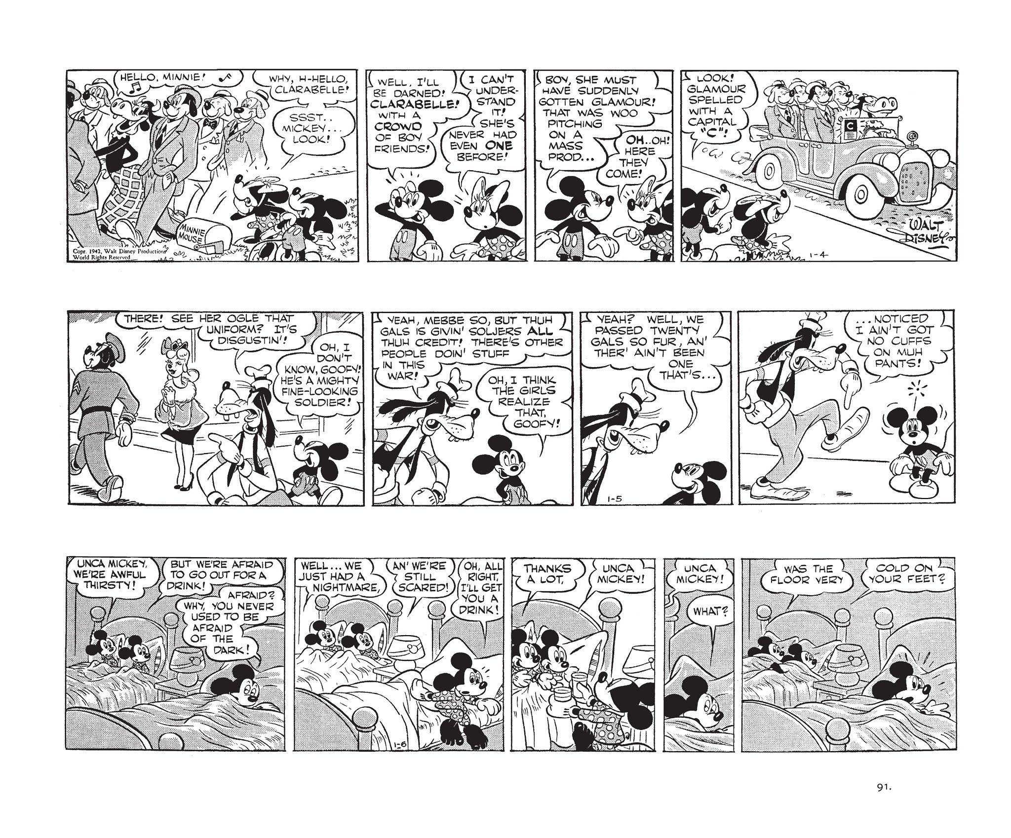 Read online Walt Disney's Mickey Mouse by Floyd Gottfredson comic -  Issue # TPB 7 (Part 1) - 91
