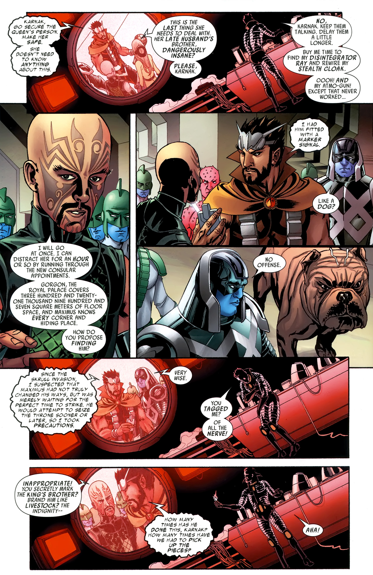 Read online Realm of Kings: Inhumans comic -  Issue #4 - 5