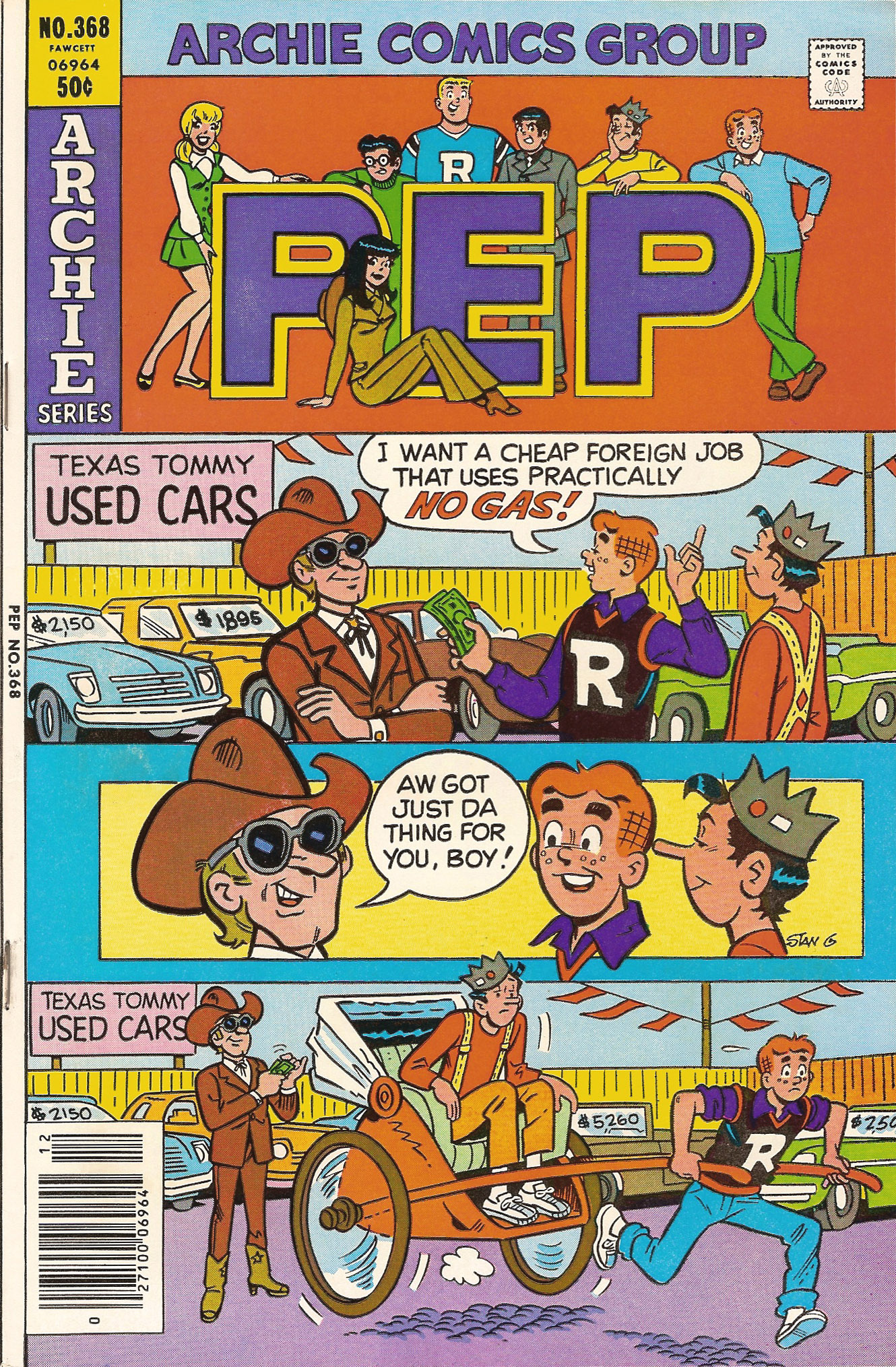 Read online Pep Comics comic -  Issue #368 - 1