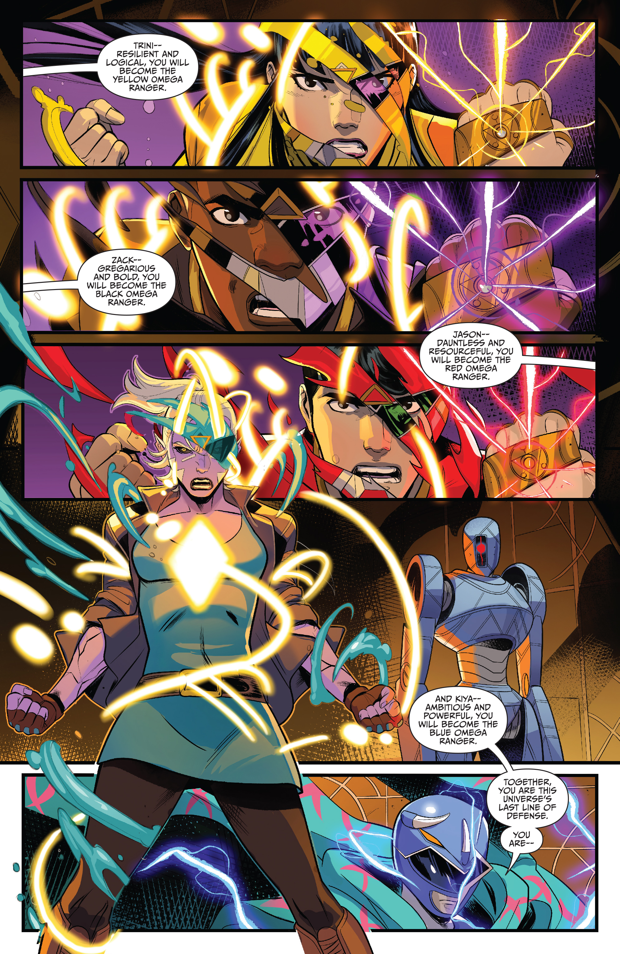 Read online Saban's Go Go Power Rangers comic -  Issue #32 - 18