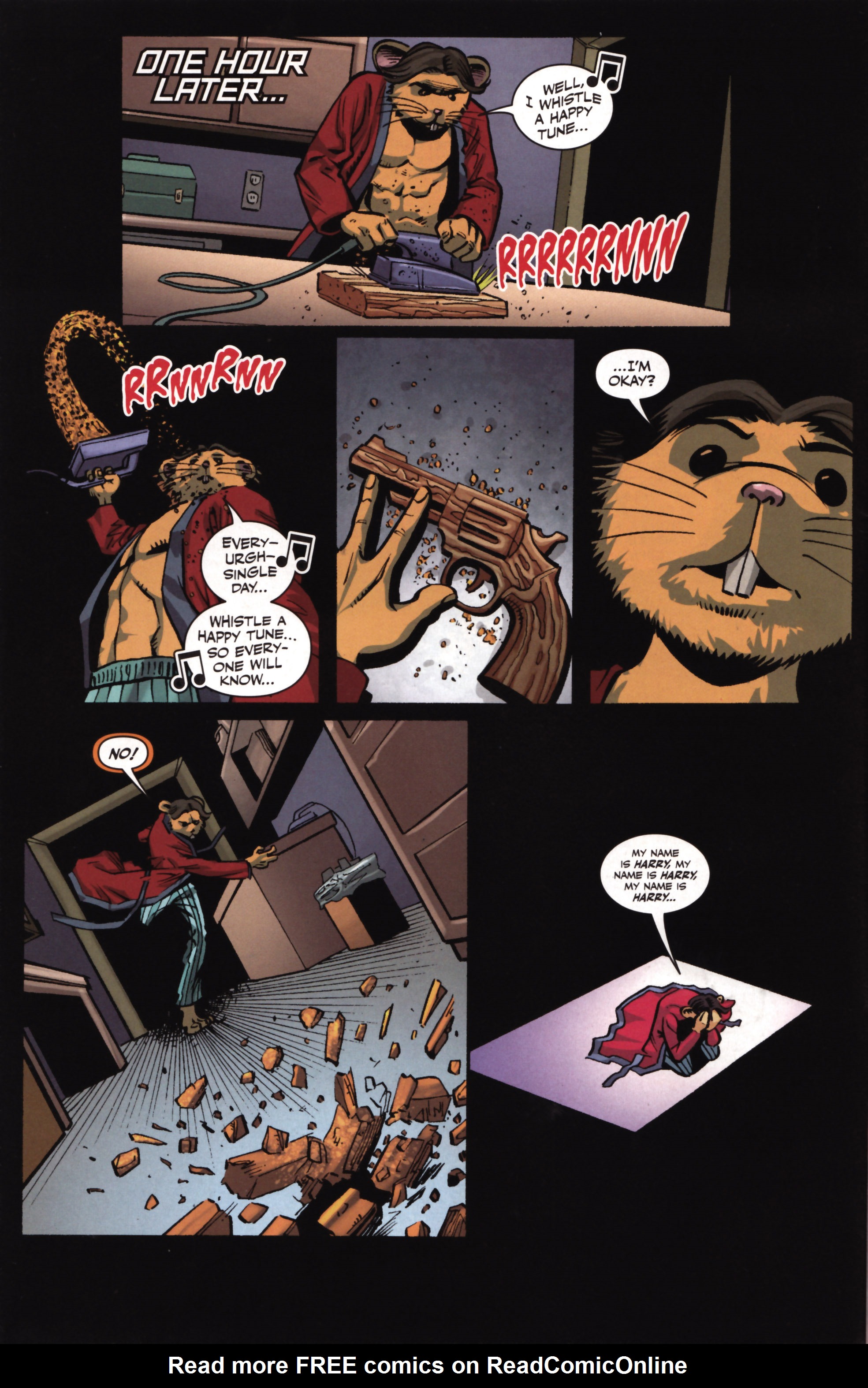 Read online Adolescent Radioactive Black Belt Hamsters (2008) comic -  Issue #4 - 8