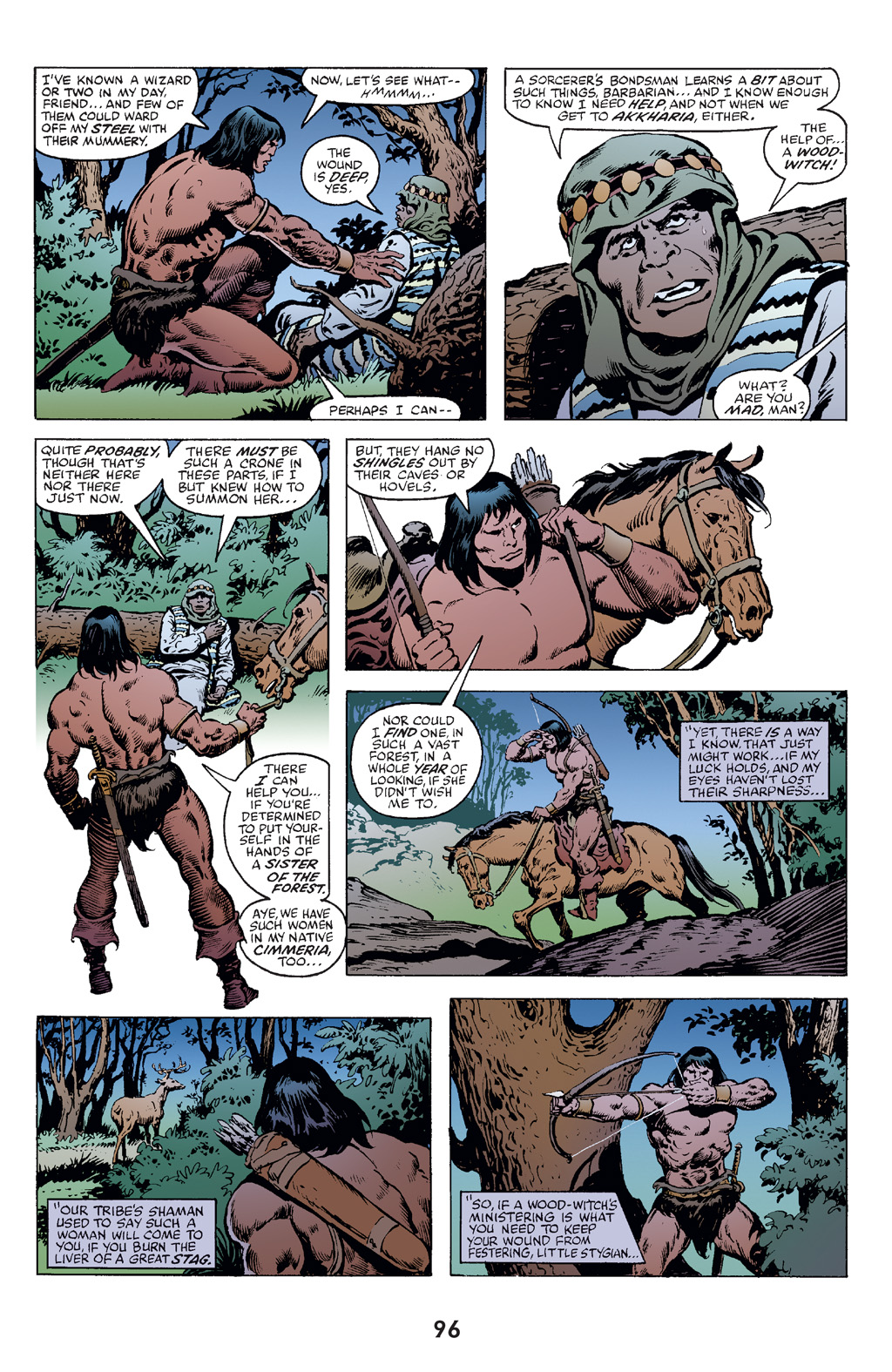 Read online The Chronicles of Conan comic -  Issue # TPB 14 (Part 1) - 96