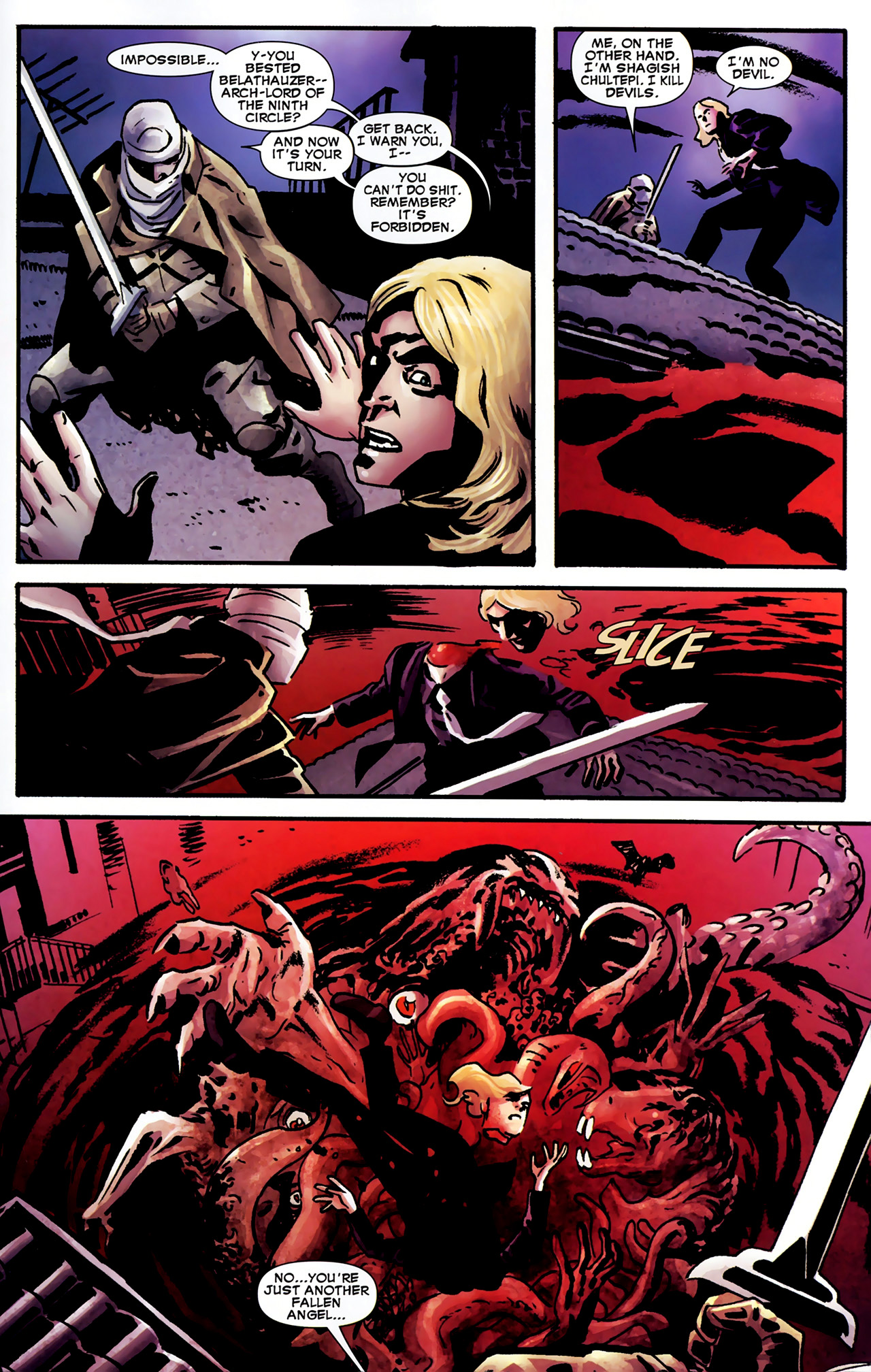 Read online Dead of Night Featuring Devil-Slayer comic -  Issue #4 - 20