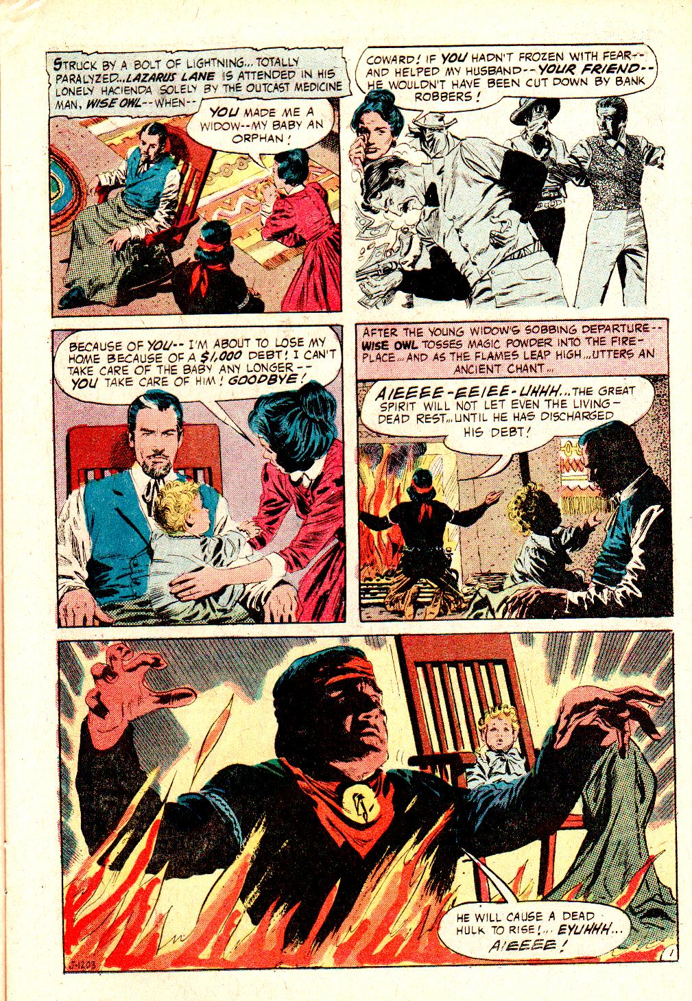 Read online All-Star Western (1970) comic -  Issue #10 - 21