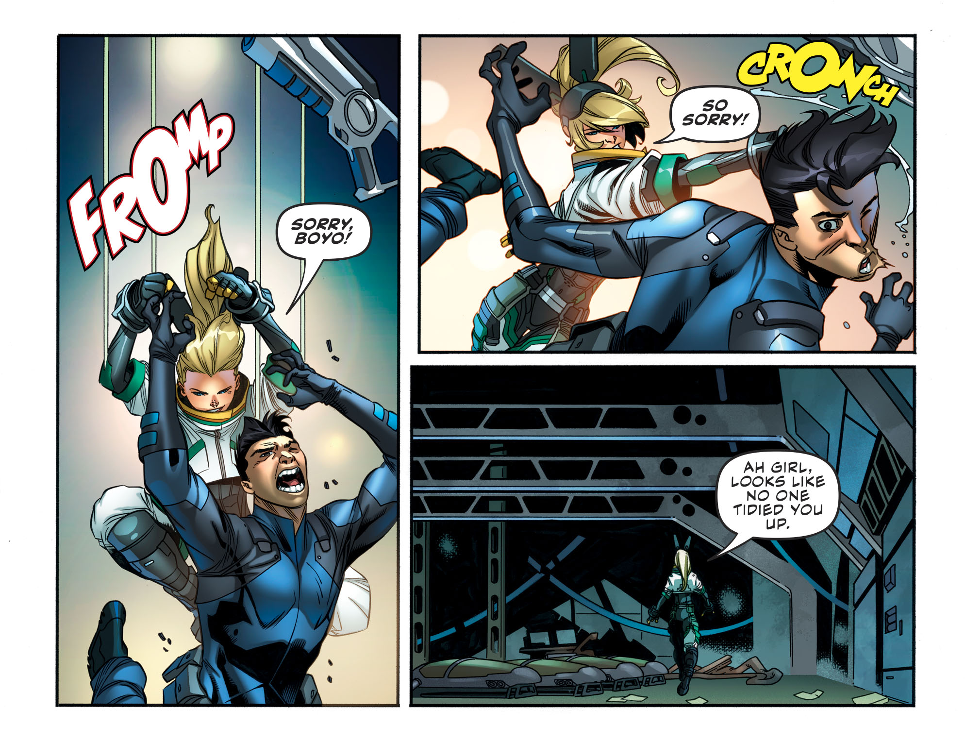 Read online gen:Lock comic -  Issue #9 - 16