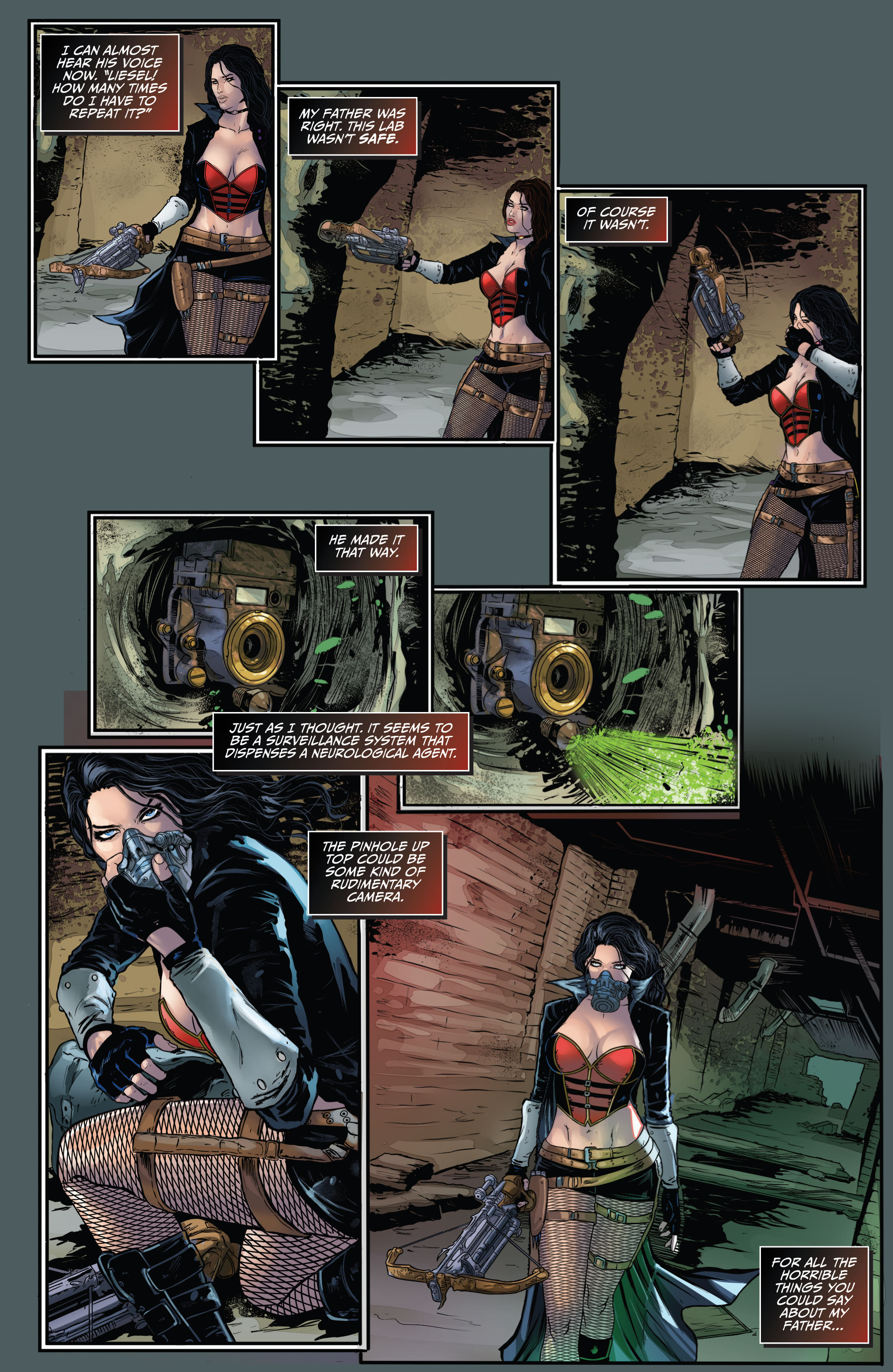 Read online Van Helsing: Deadly Alchemy comic -  Issue # Full - 17